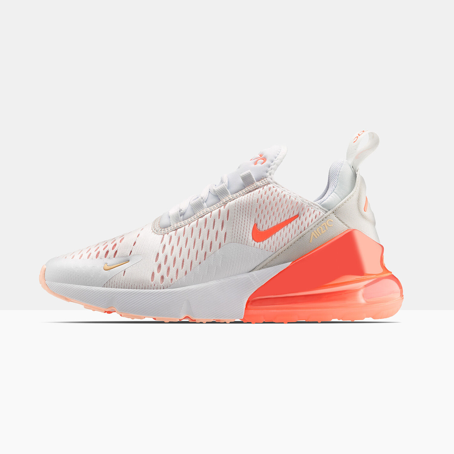 Air max 270 orange heel hot sale