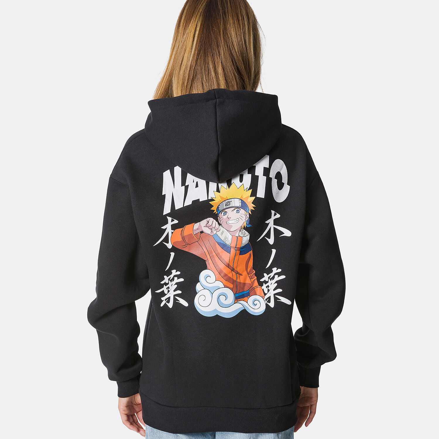 Naruto hoodie black and multicolor AW LAB