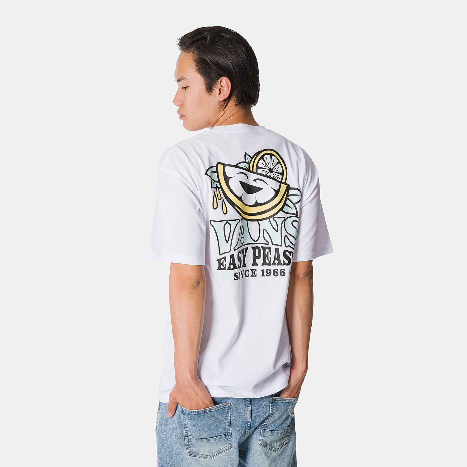 Blue and yellow vans shirt hotsell