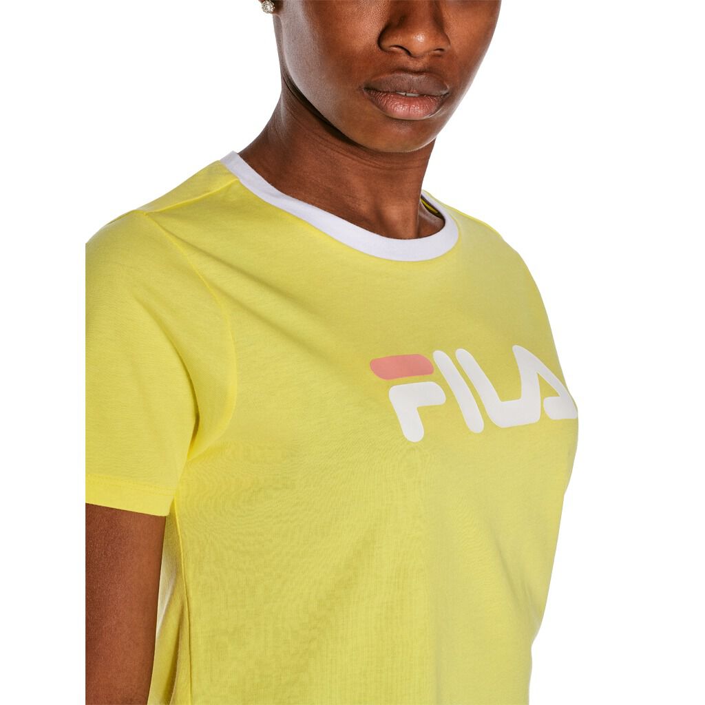 Fila t clearance shirt womens yellow