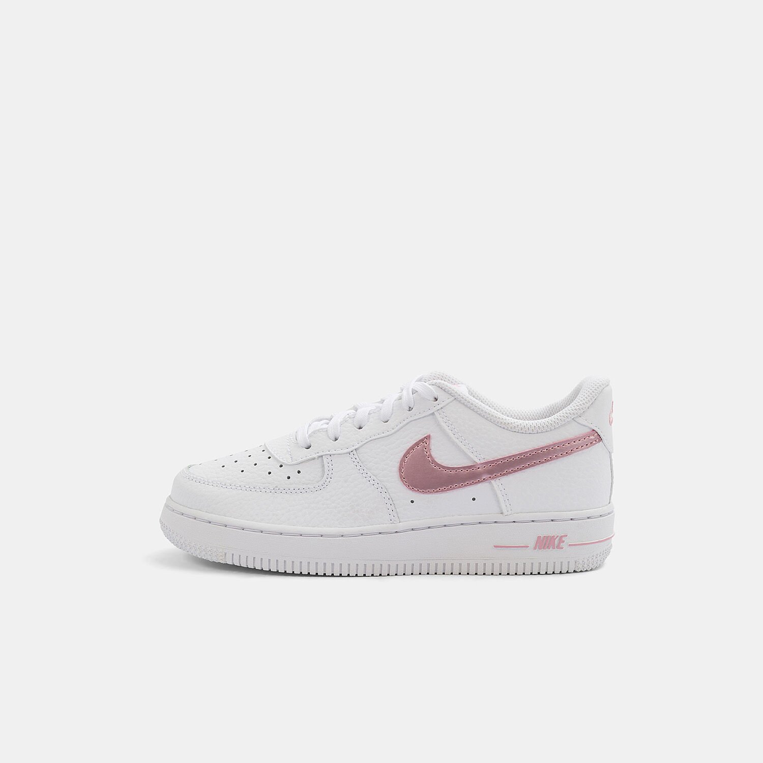 Nike air force 1 bianche e rosa sale