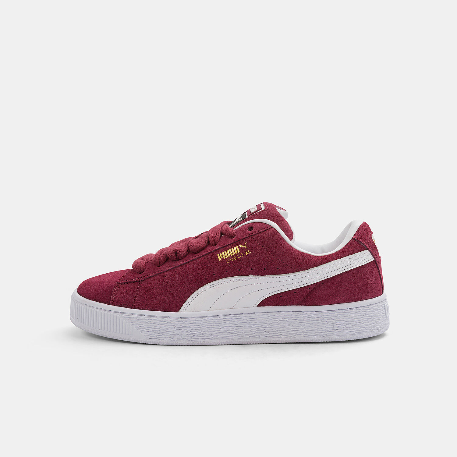 Burgundy pumas nike top