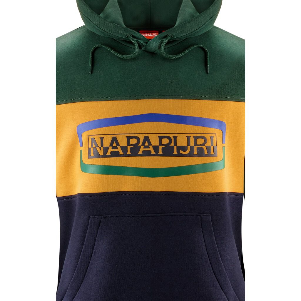Napapijri yellow hoodie shop