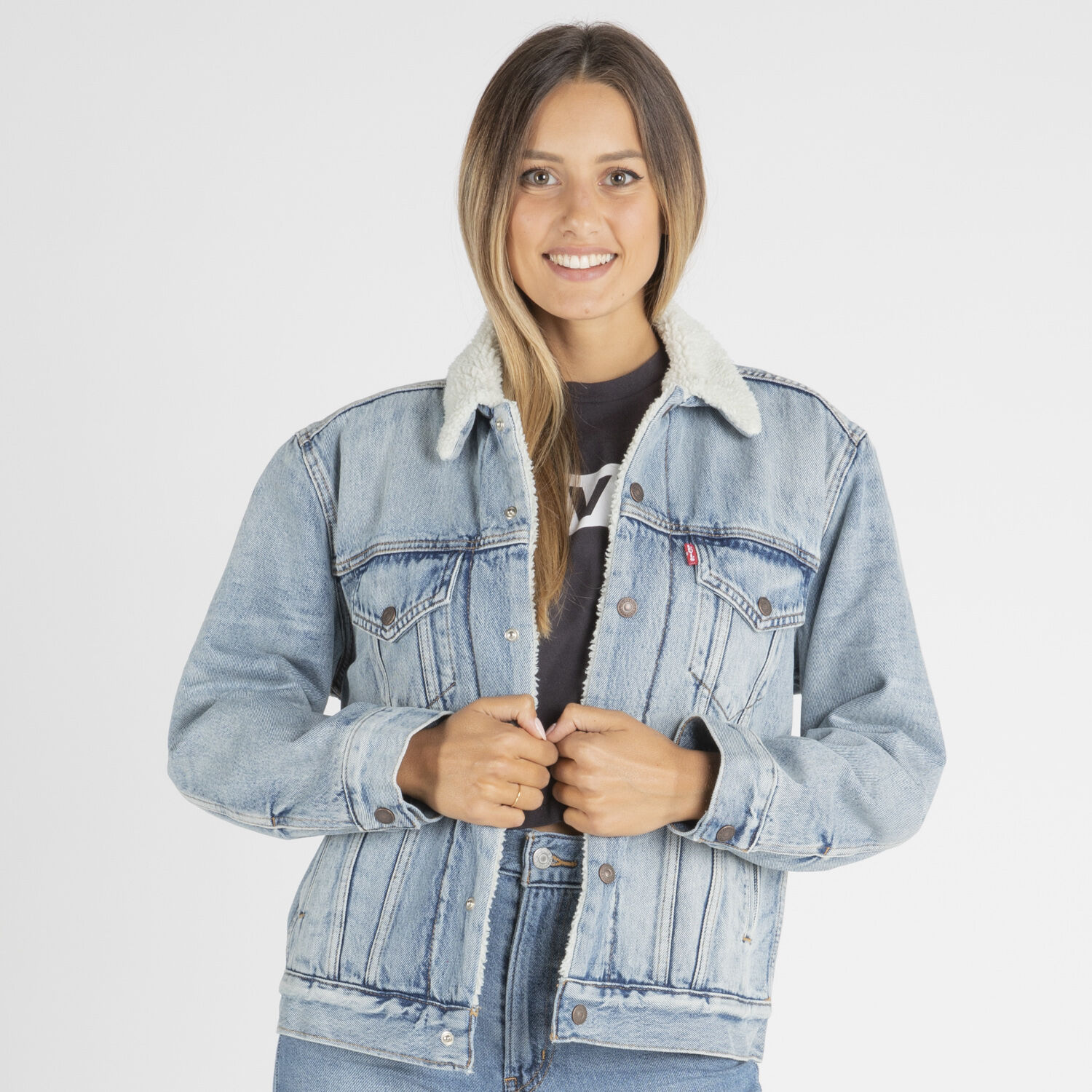 Levis ex clearance bf sherpa