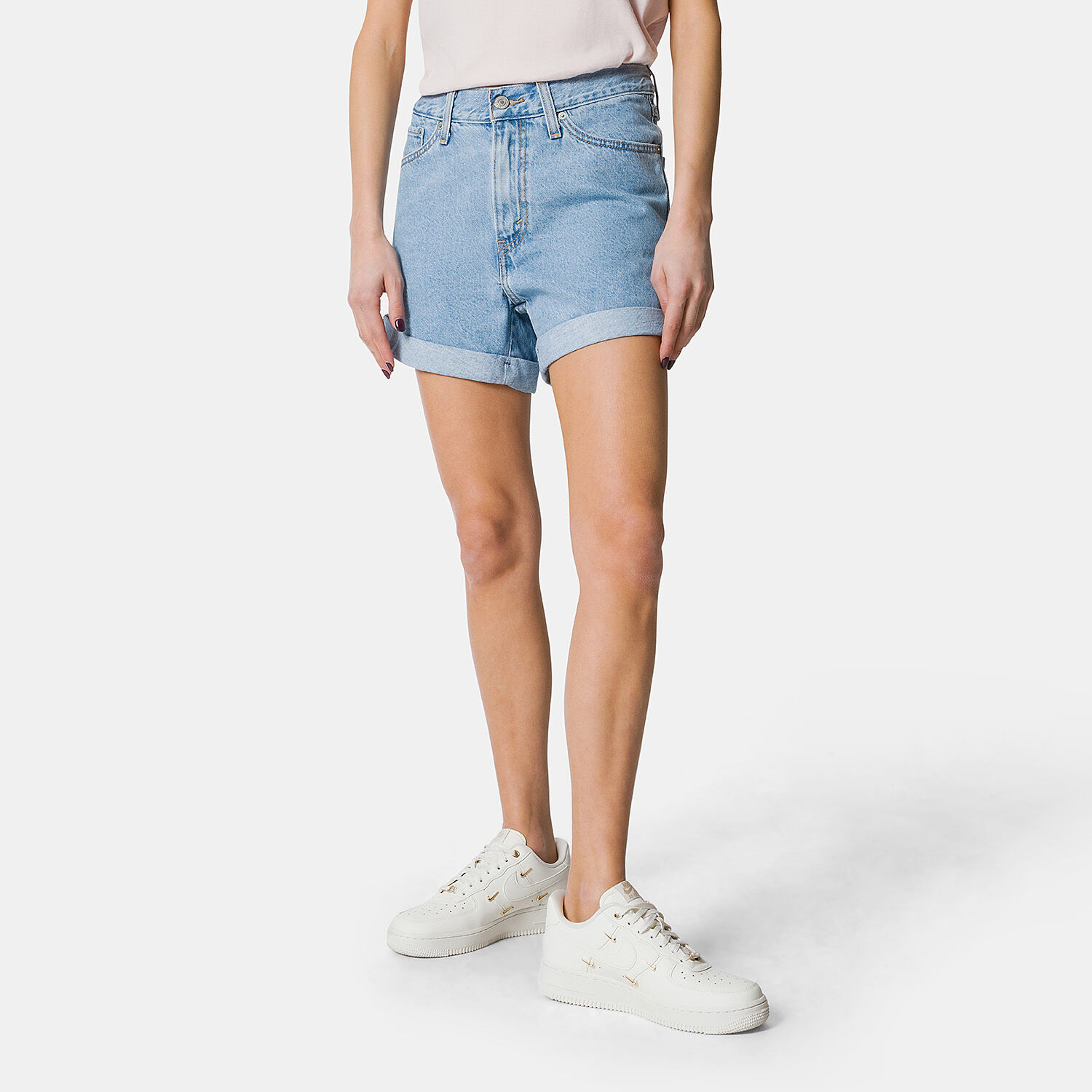 Shorts Levi s Rolled 80s Mom blue AW LAB