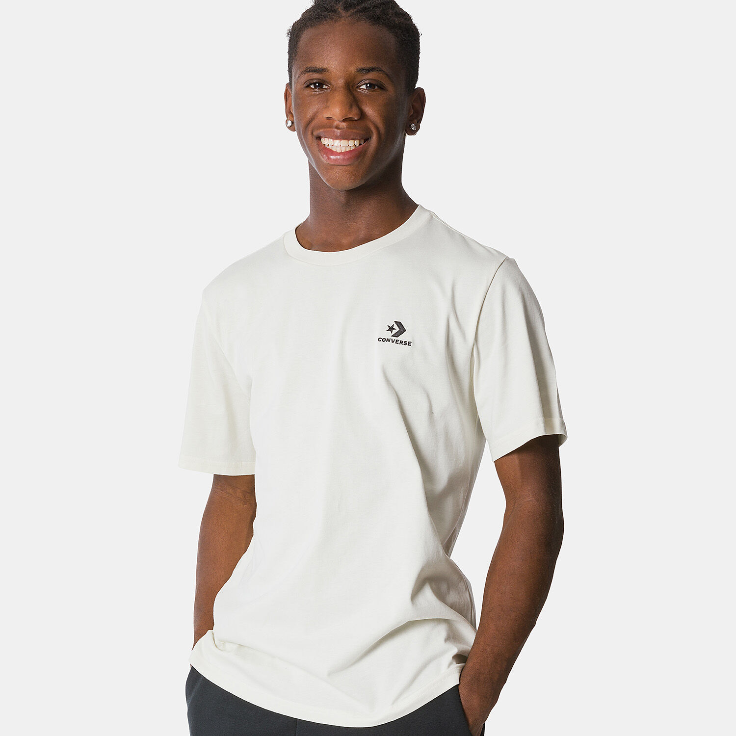 T shirt converse beige sale