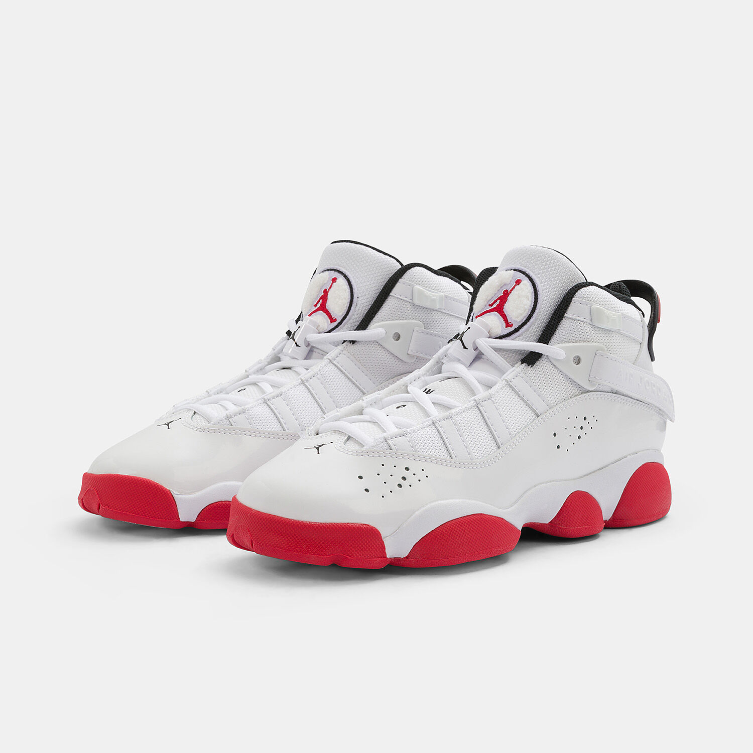 Jordan 6 Rings black red and white AW LAB