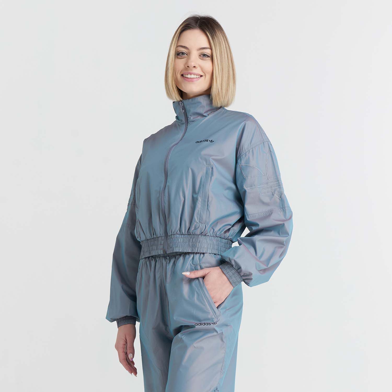 Adidas iridescent jacket discount