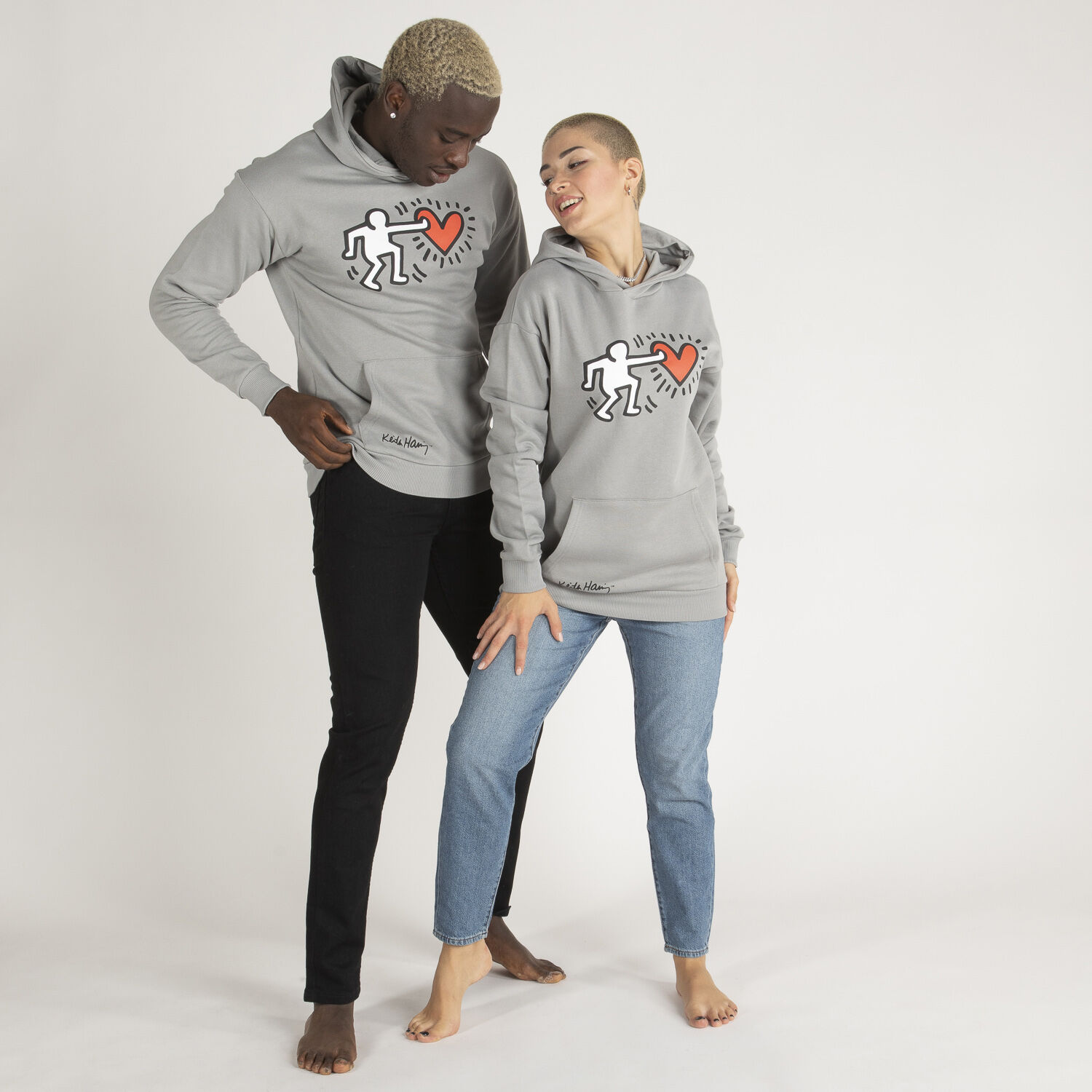 KEITH HARING UNISEX HOODIE UNISEX AW LAB