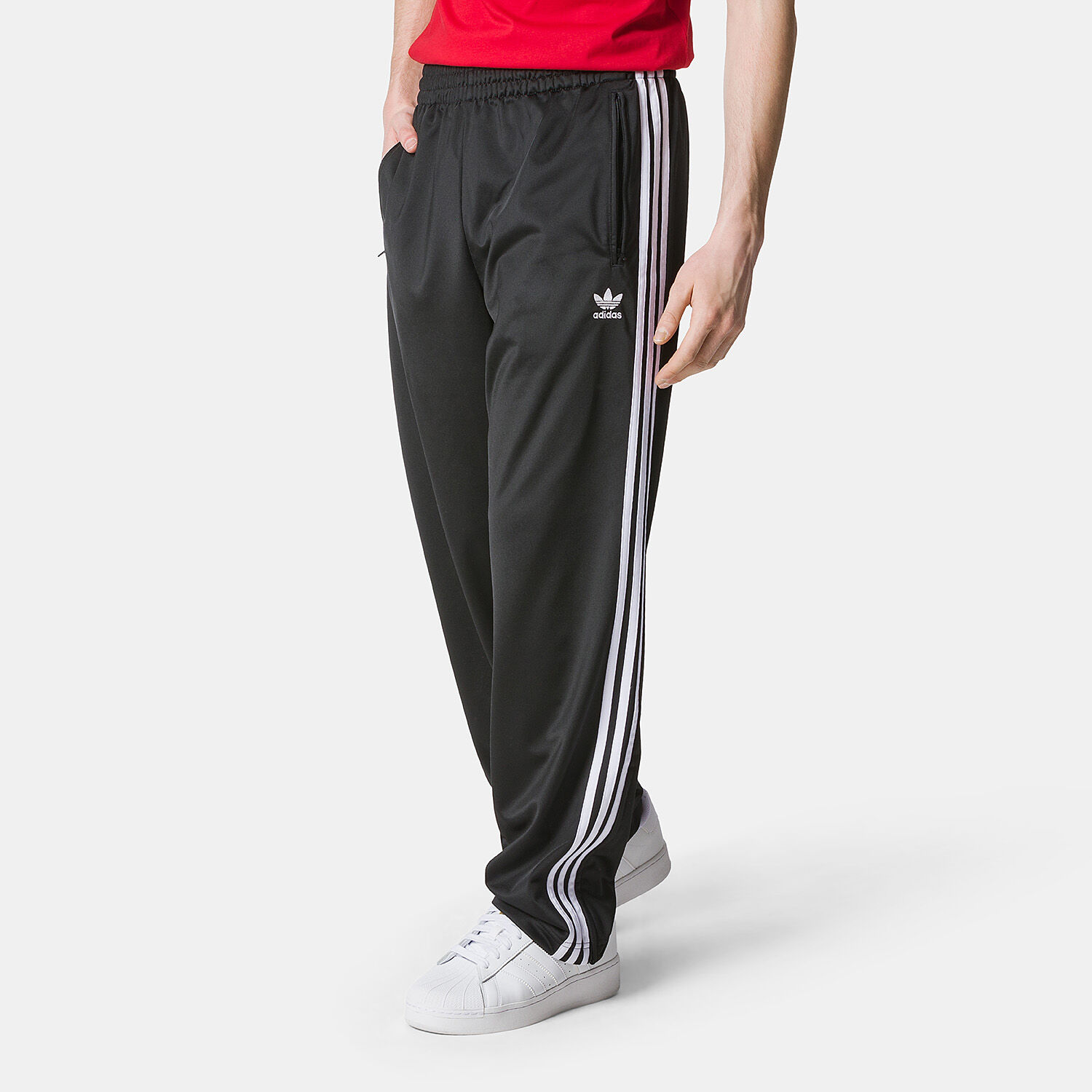 White adidas trousers on sale
