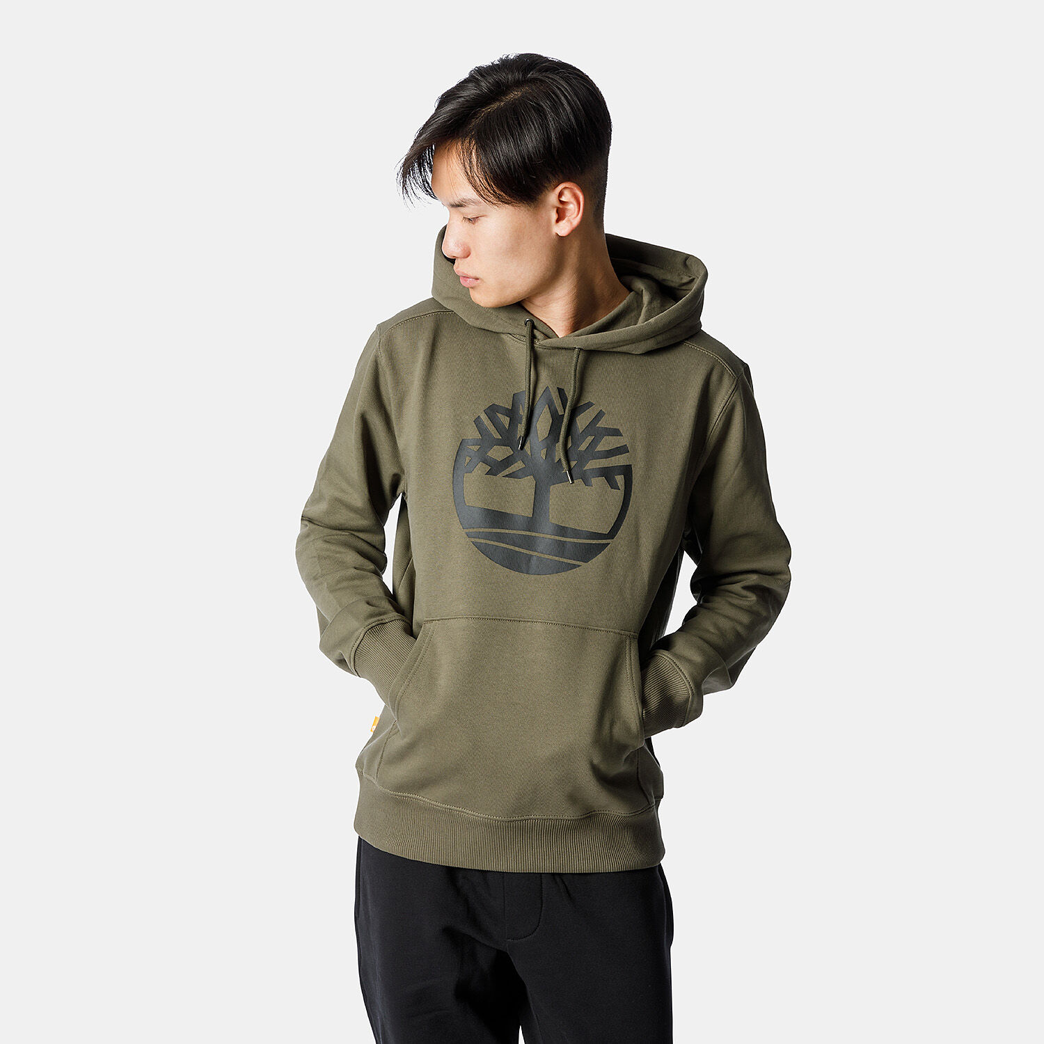 Timberland Core Tree Logo Sweatshirt green and black AW LAB