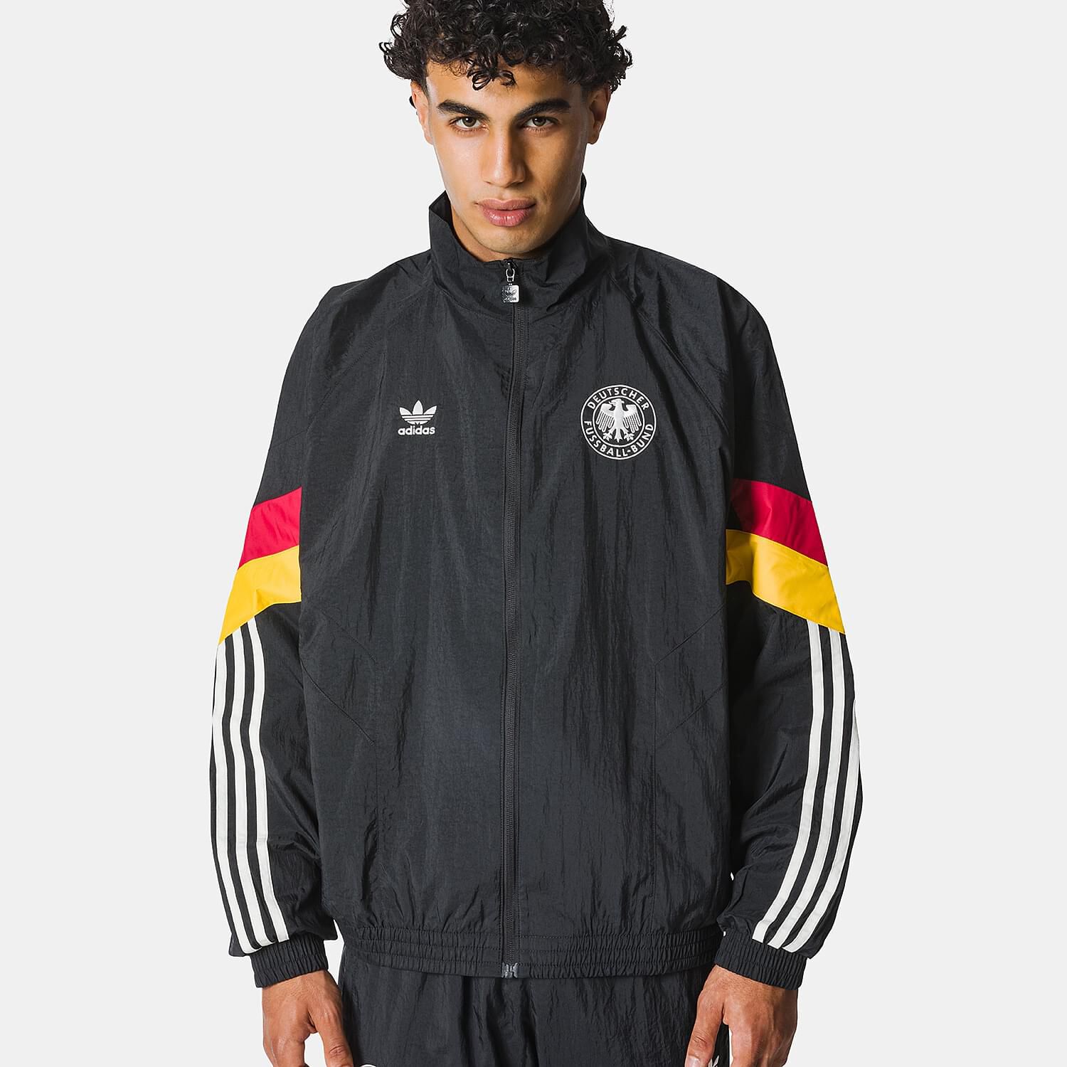 adidas Originals Germany multicolour zip sweatshirt AW LAB