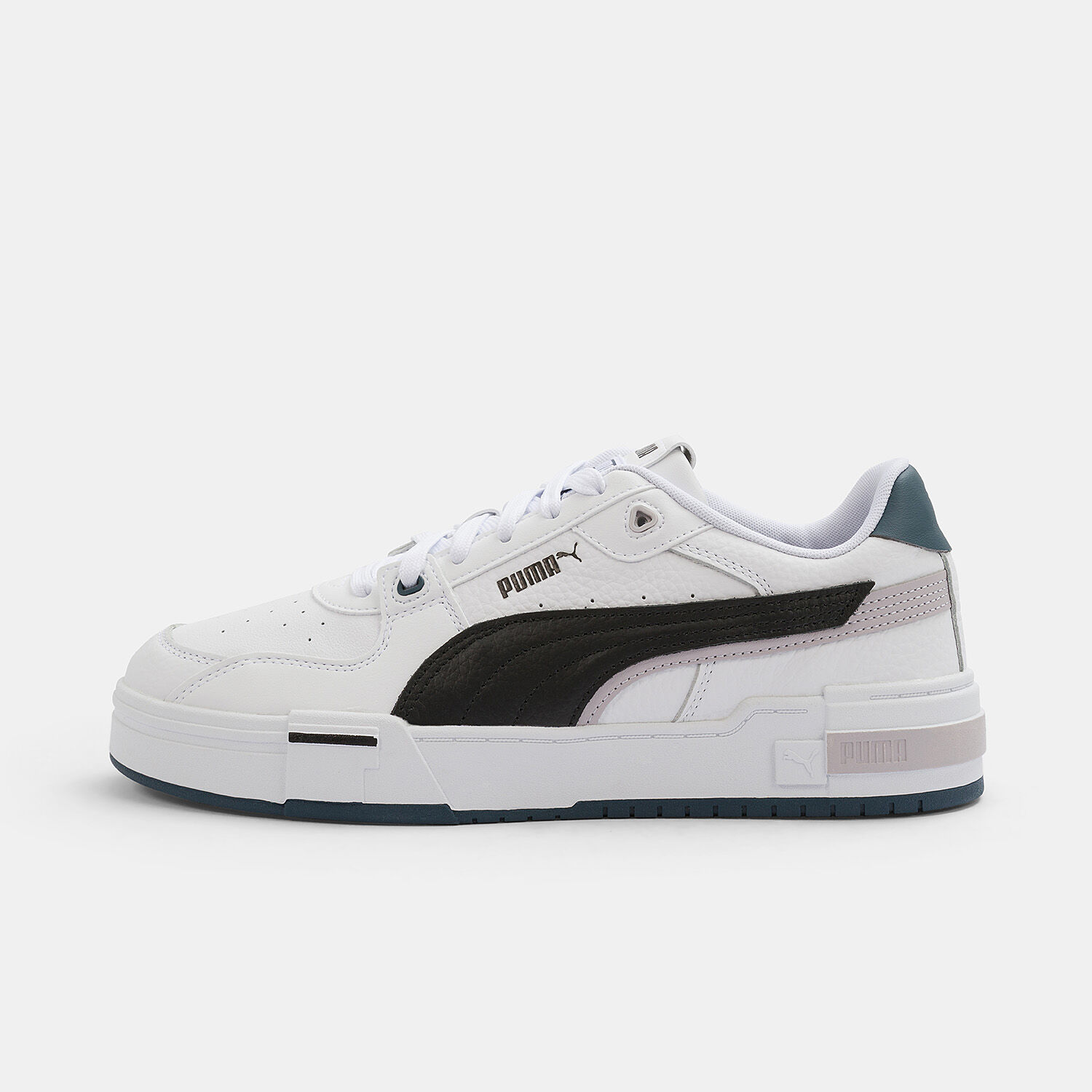 Puma CA Pro Glitch Leather black white and grey AW LAB