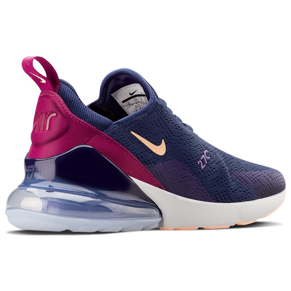Air max 270 blue and purple hot sale