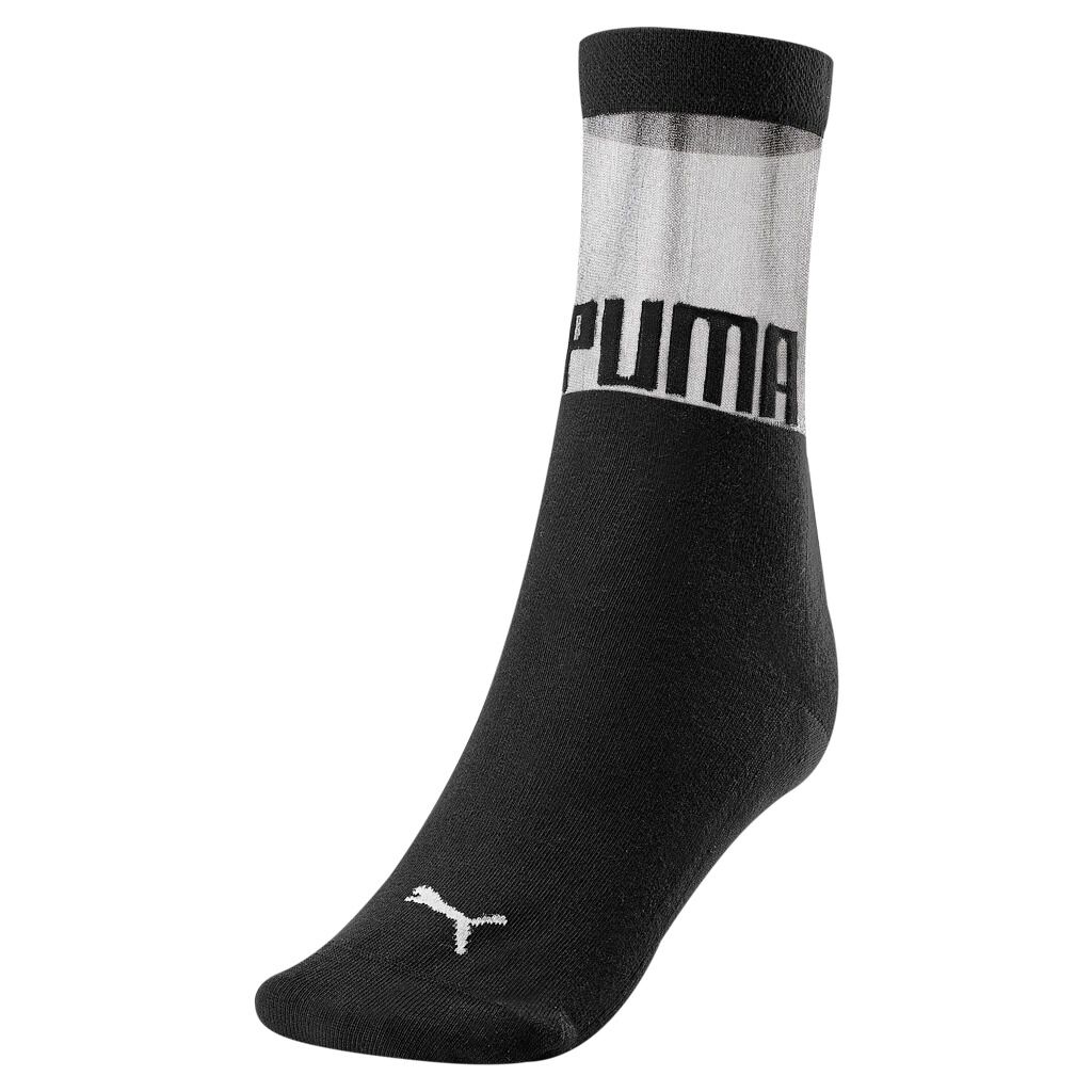 Puma top transparent socks