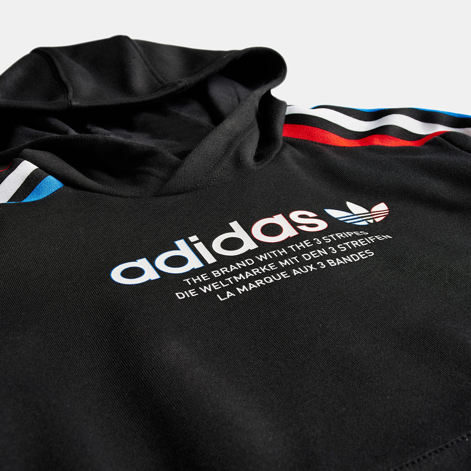 Adidas the brand with on sale the 3 stripes sudadera