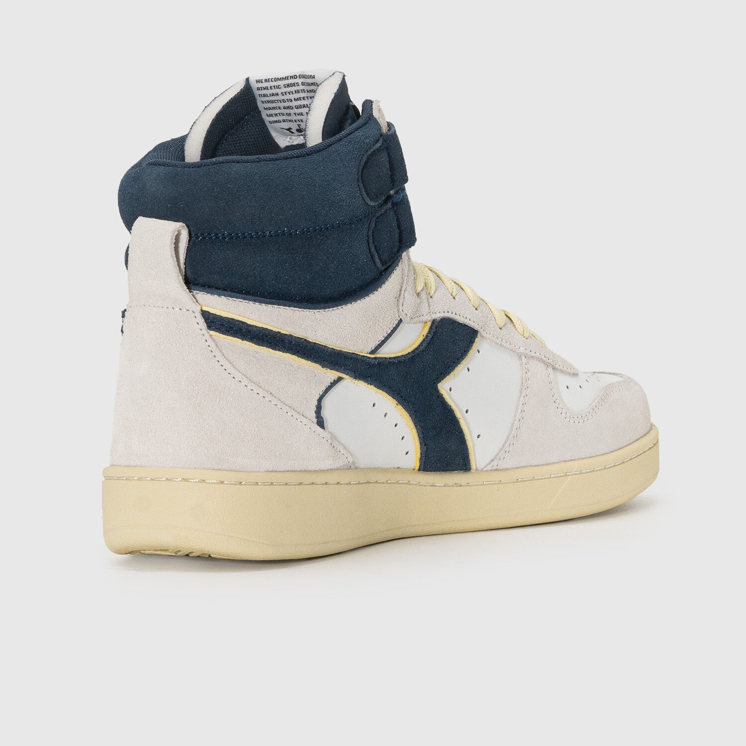 Diadora bianche e blu hot sale