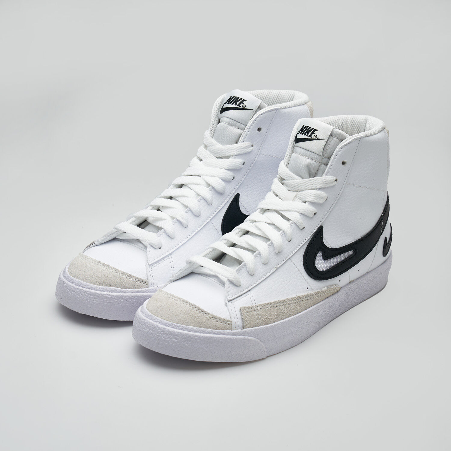 Nike Blazer Mid 77 GS black and white AW LAB