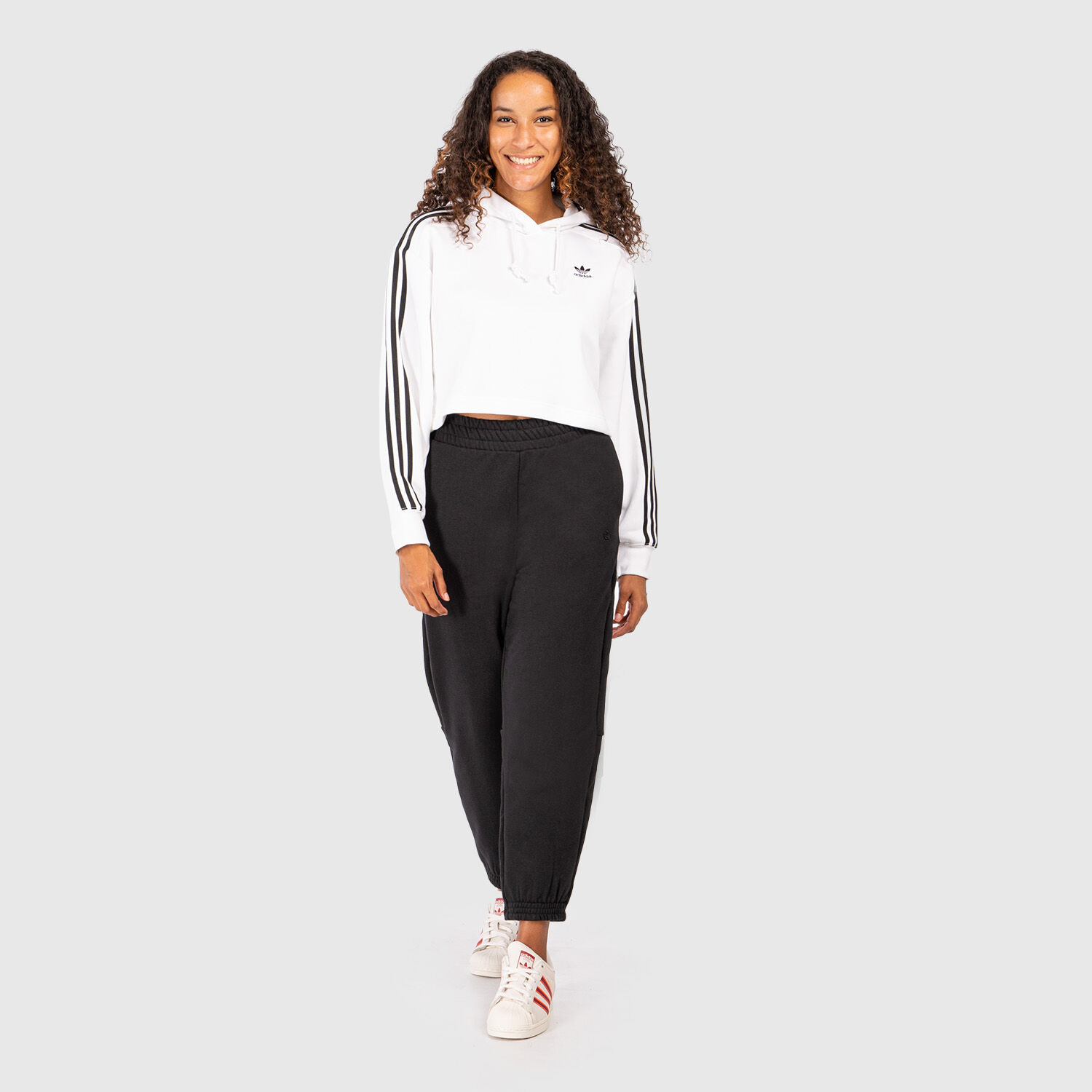 Felpa adidas crop on sale