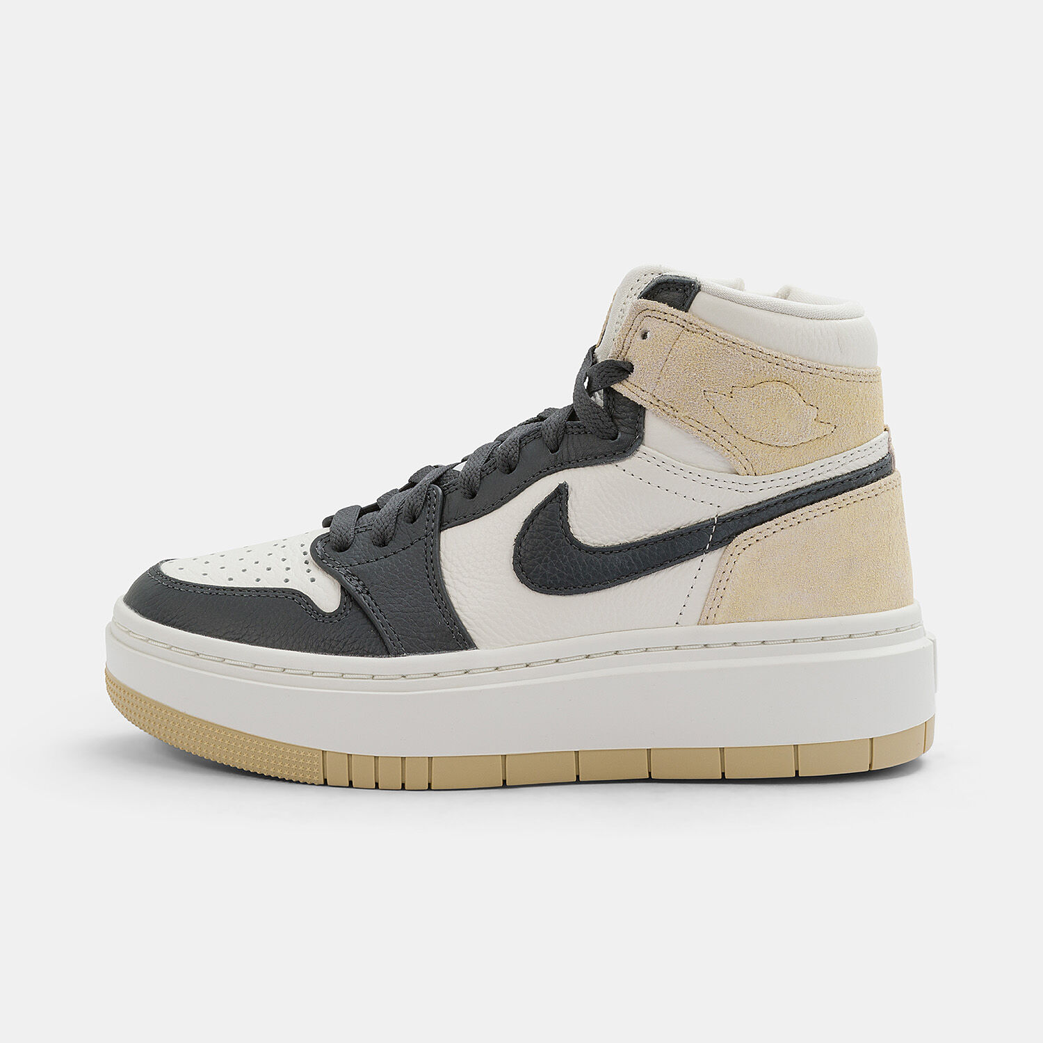Air Jordan 1 Elevate High Beige Black Toe W AW LAB