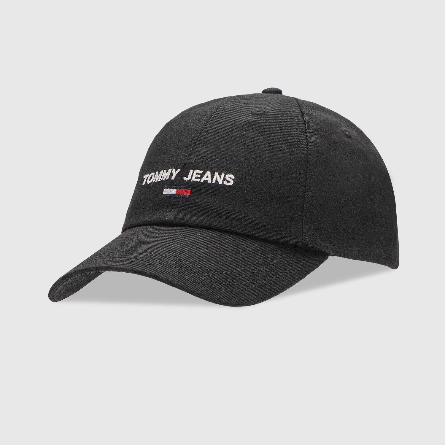 Tommy Jeans cap black red and white AW LAB