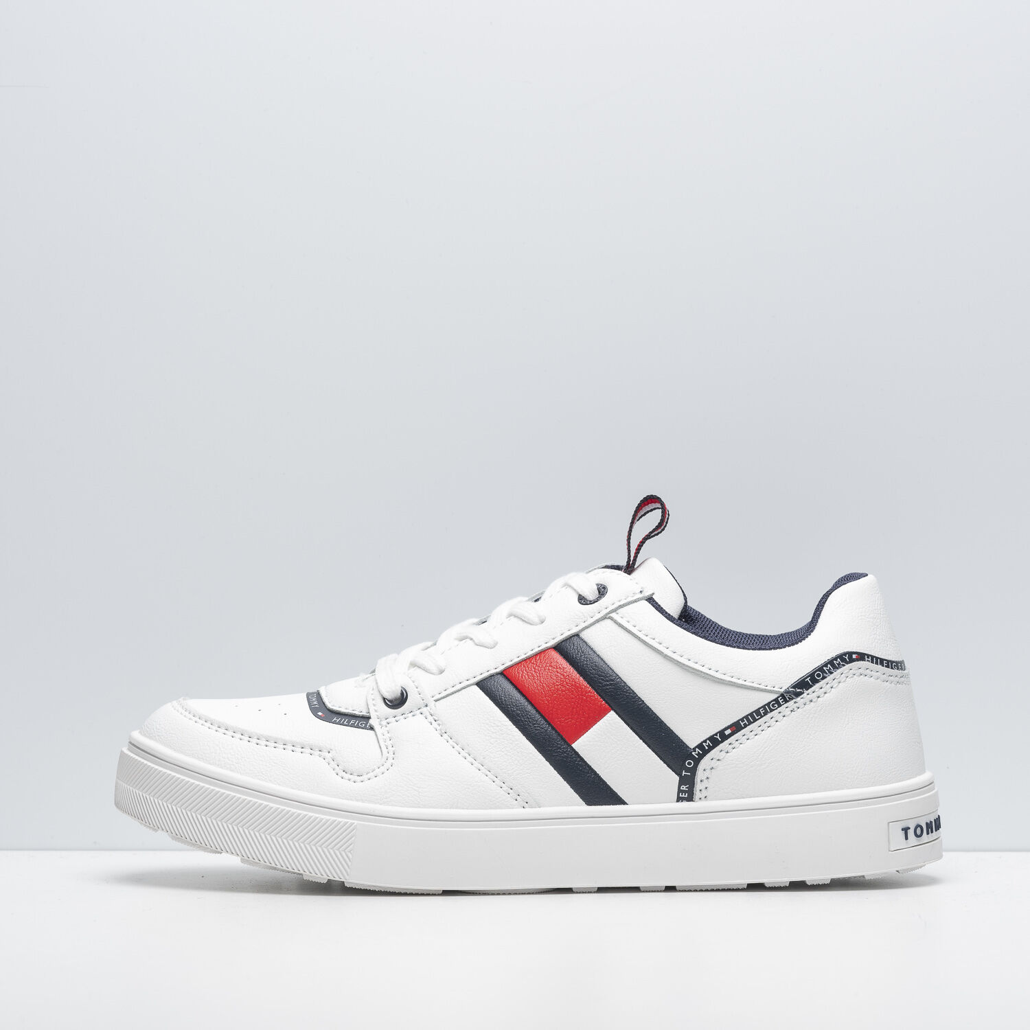 Sneakers bianche tommy hilfiger sale