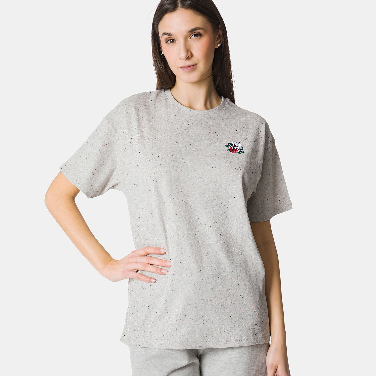 Speedy Tee AW LAB T shirt gray red and green AW LAB