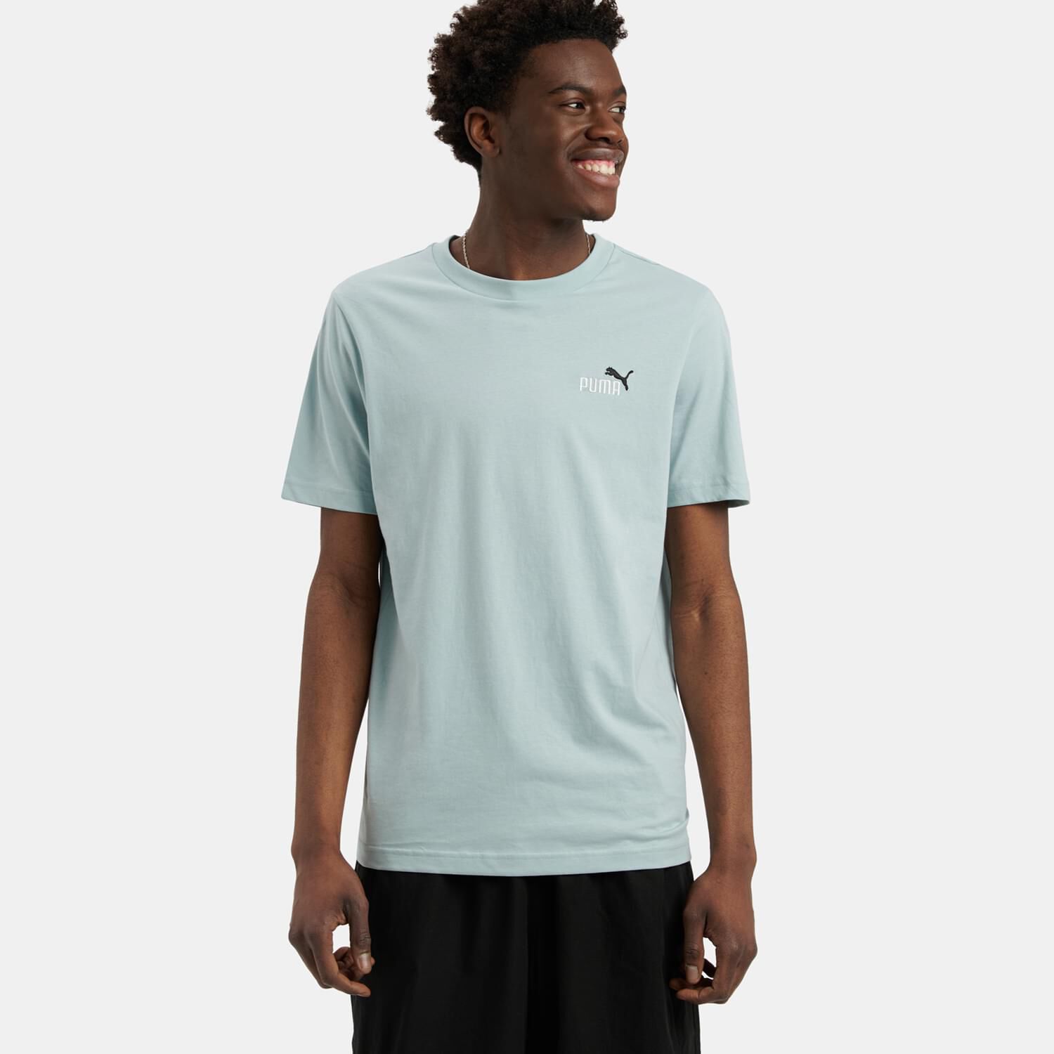 Puma Ess 2 T-shirt in pink | AW LAB