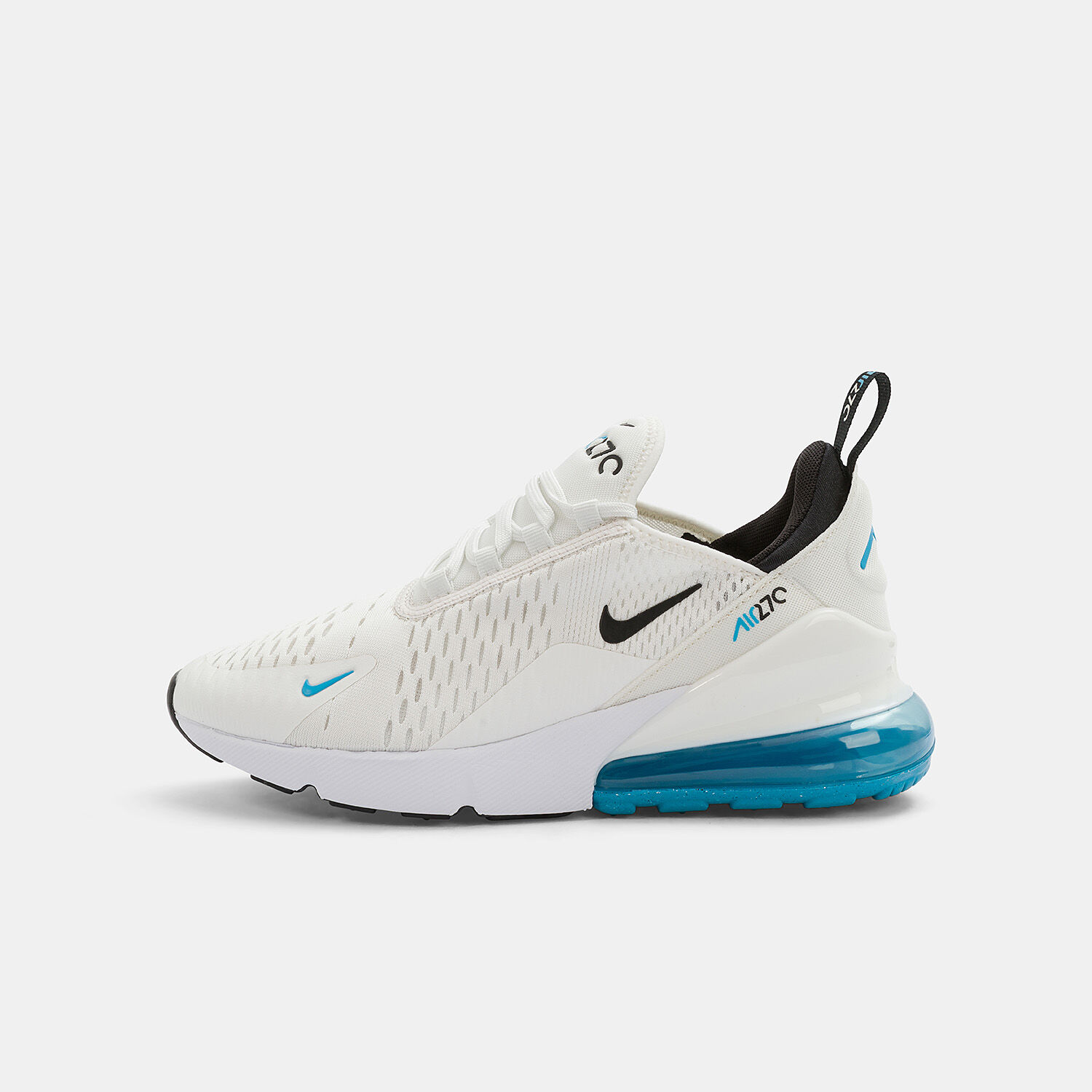Nike Air Max 270 GS black sky blue and white AW LAB