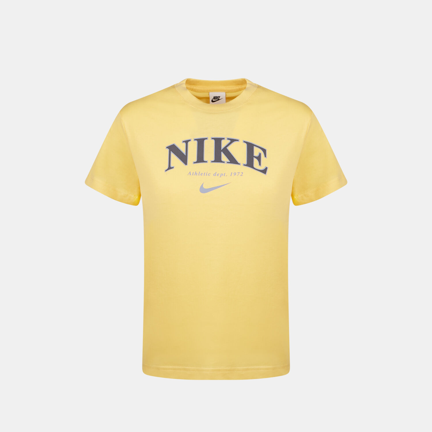 Yellow and clearance purple nike shirt