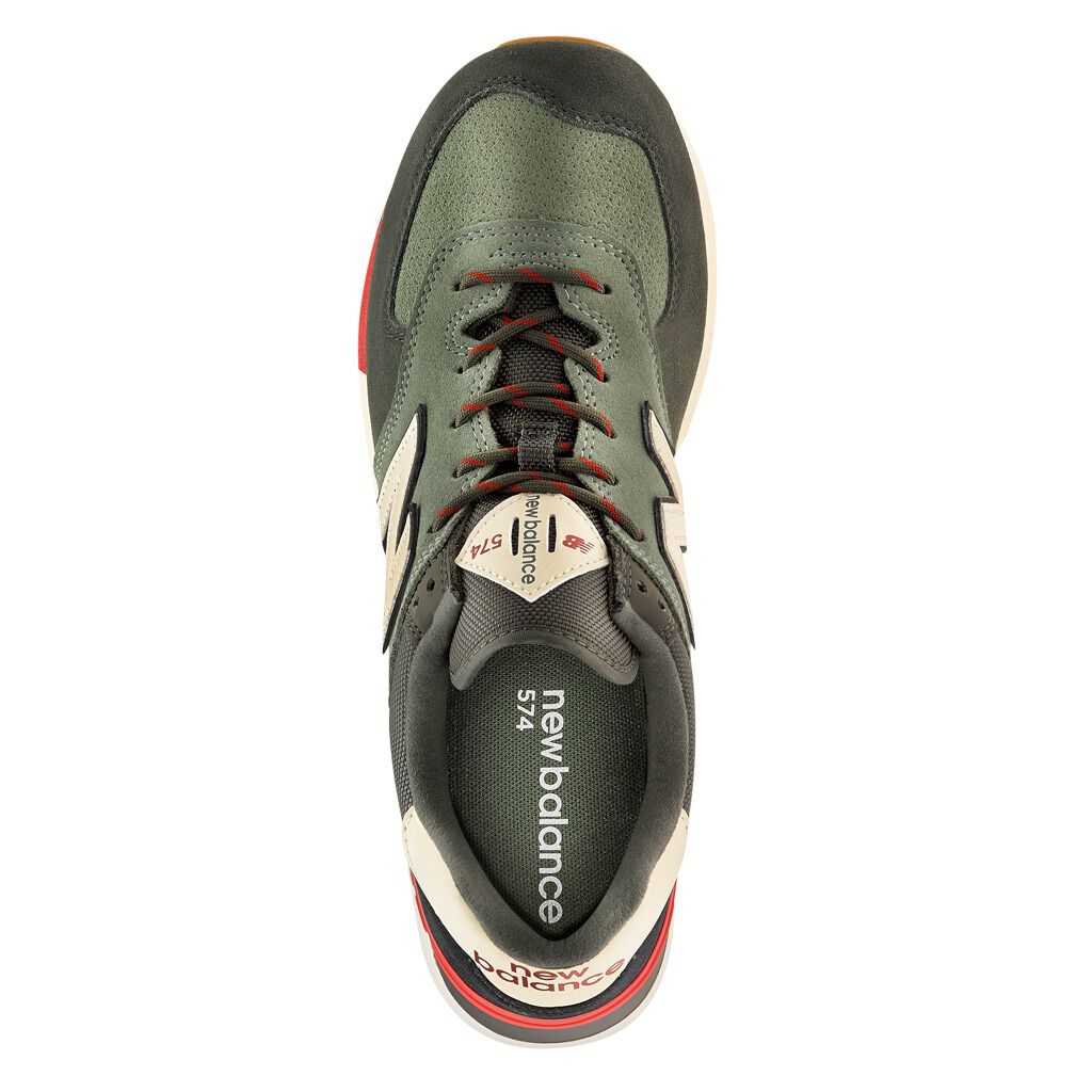 NEW BALANCE 574 green shoes AW LAB