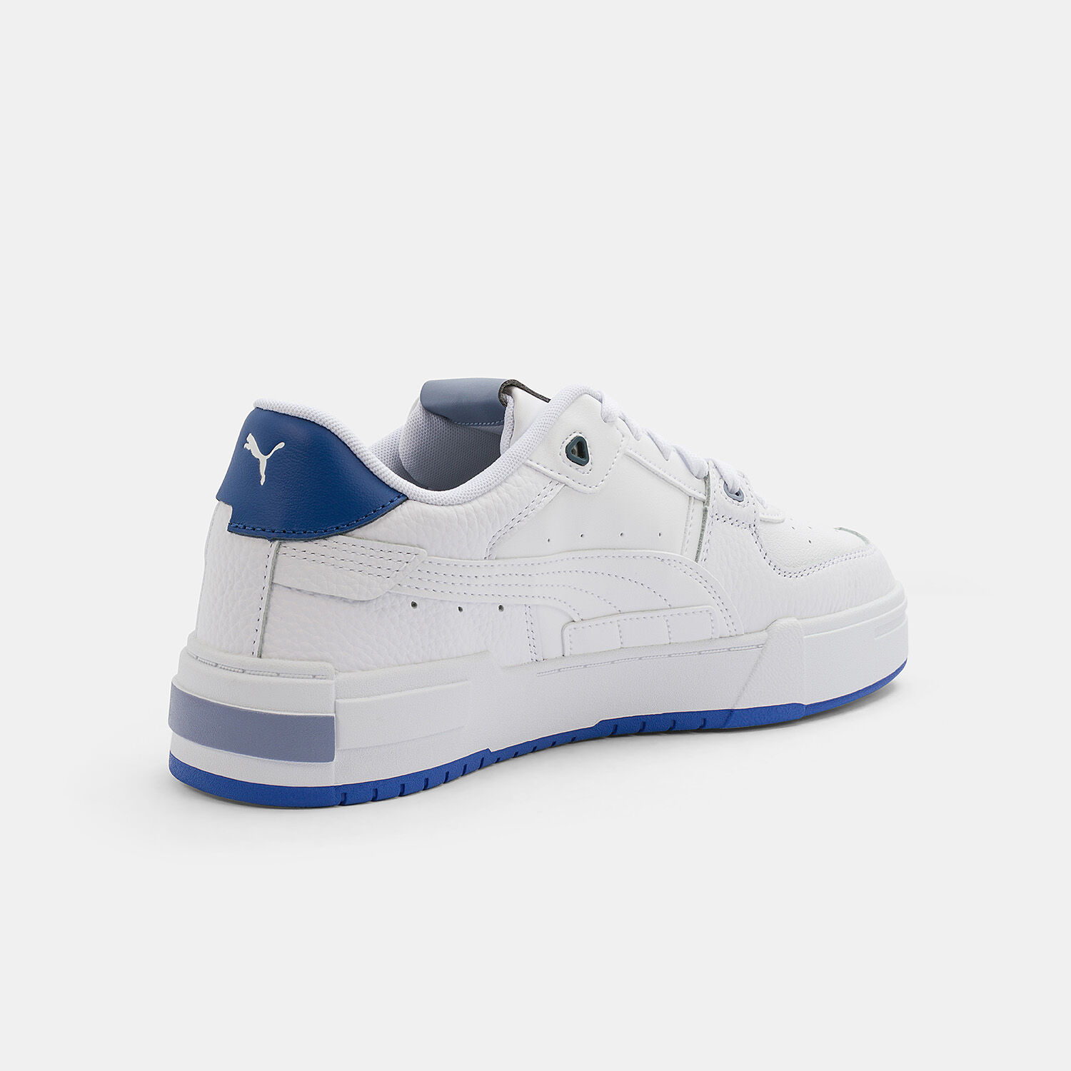 Puma CA Pro Glitch Leather, white, dark blue and grey | AW LAB