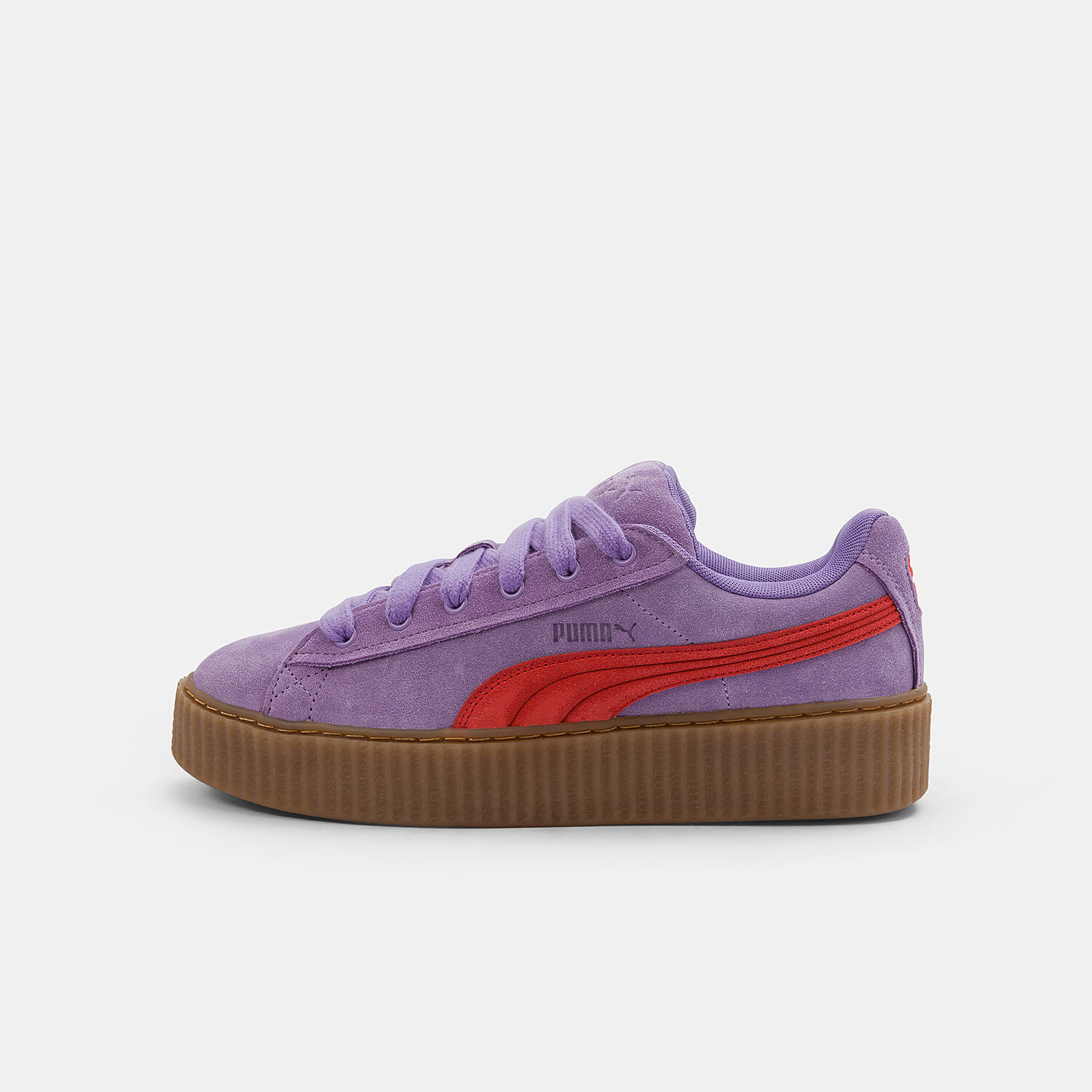 Puma Creeper X Fenty purple red and brown AW LAB