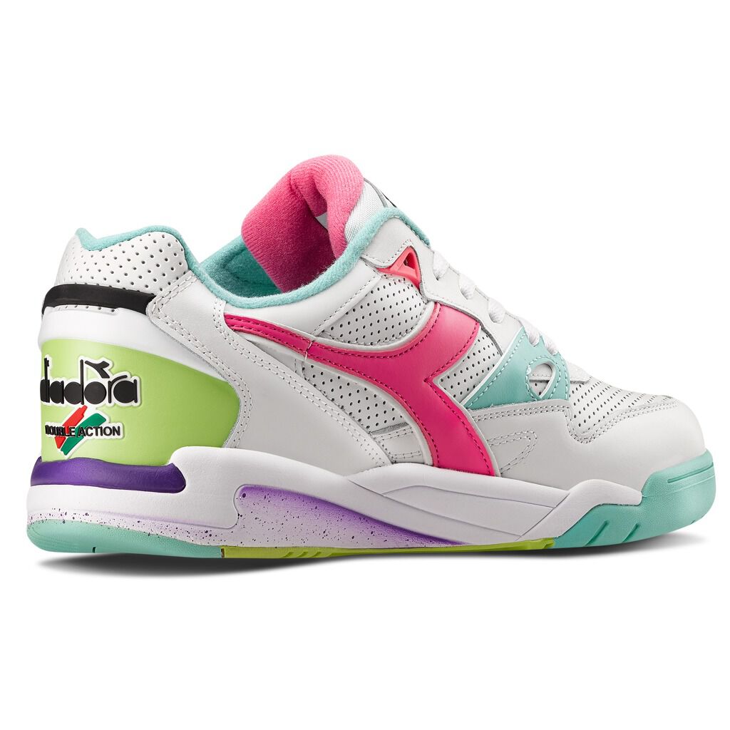 Diadora rebound ace white aruba new arrivals blue
