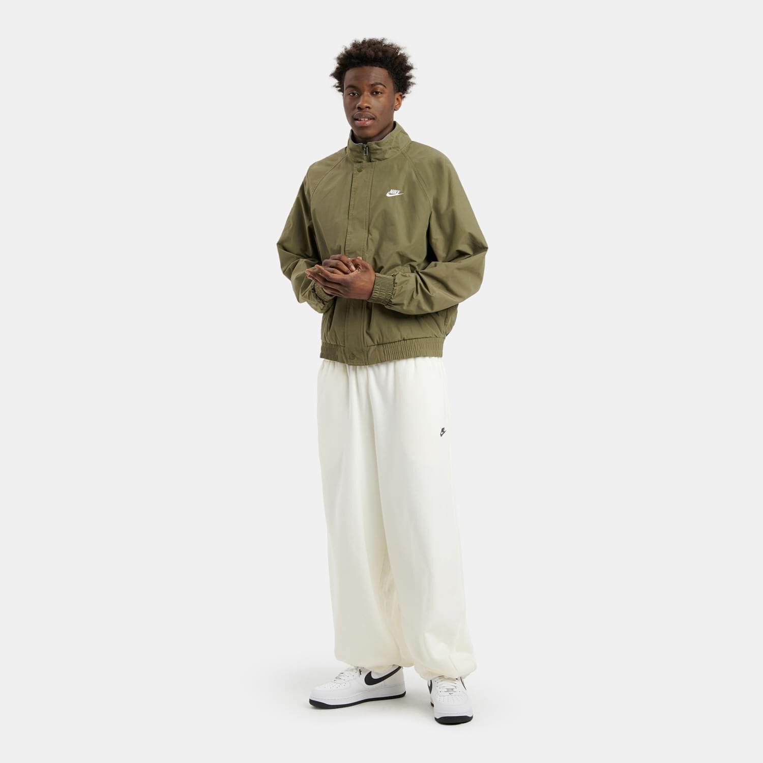 Nike Sportswear Club Futura green jacket | AW LAB Nike Sportswear Club Futura green jacket | AW LAB