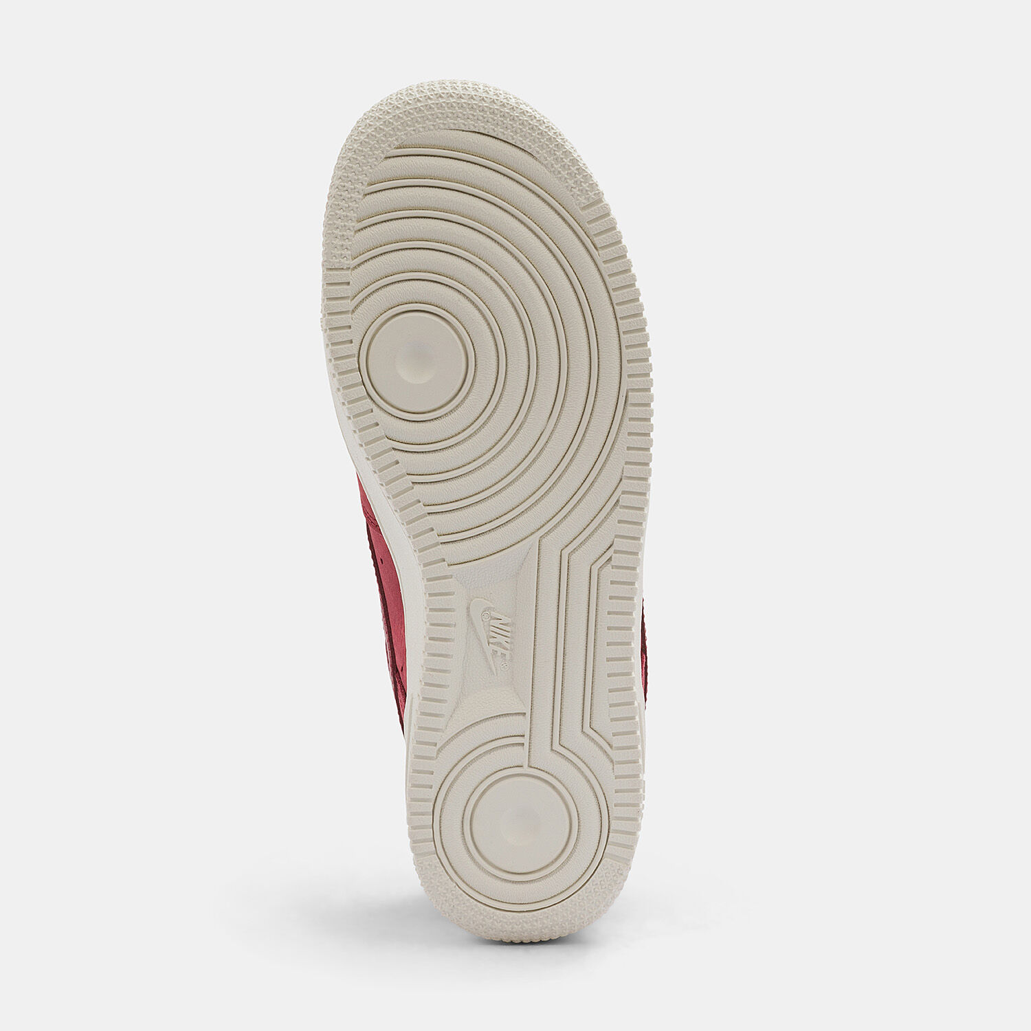 Nike Air Force 1 Premium burgundy and white AW LAB