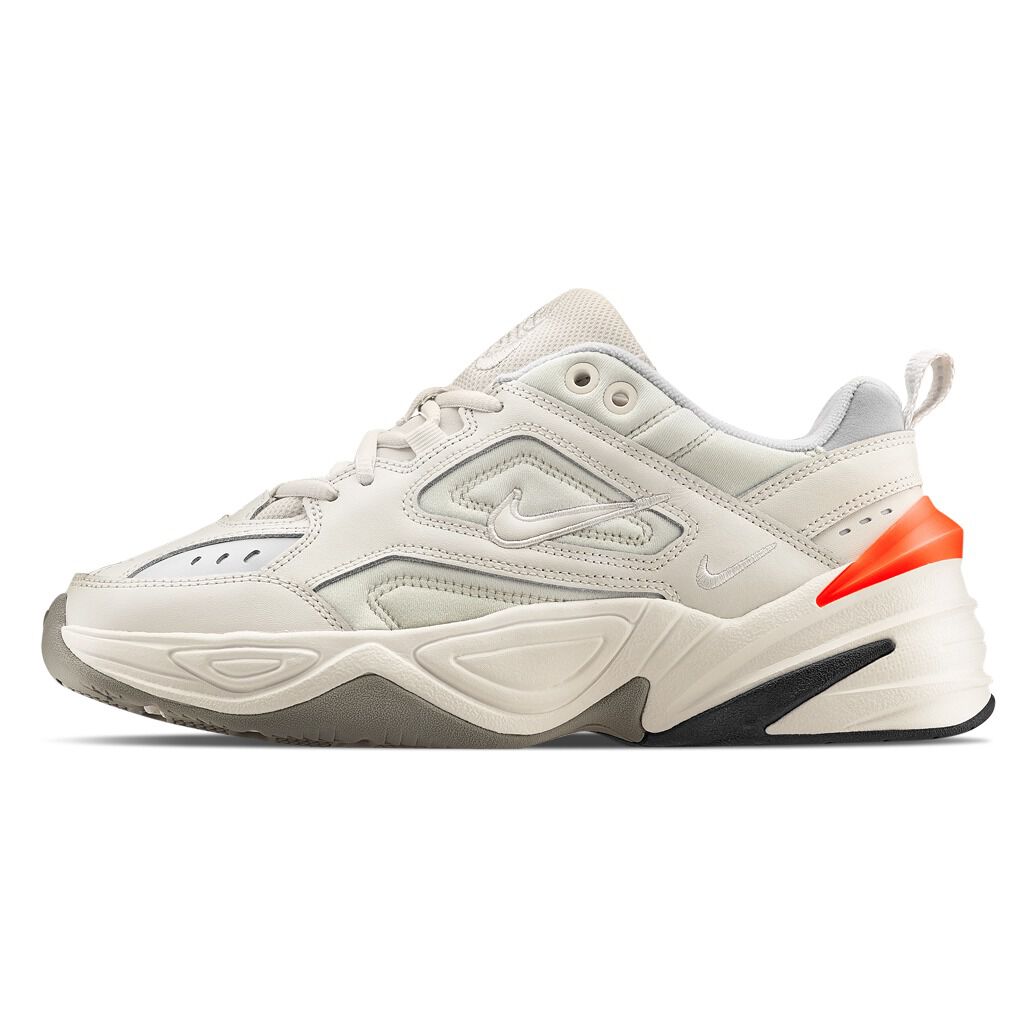 Nike M2K Tekno white and orange shoes AW LAB