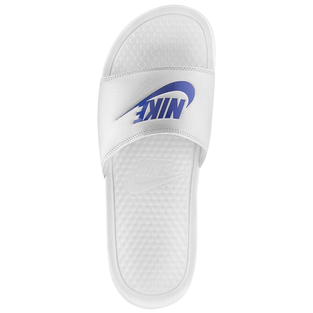 Nike slides men white top