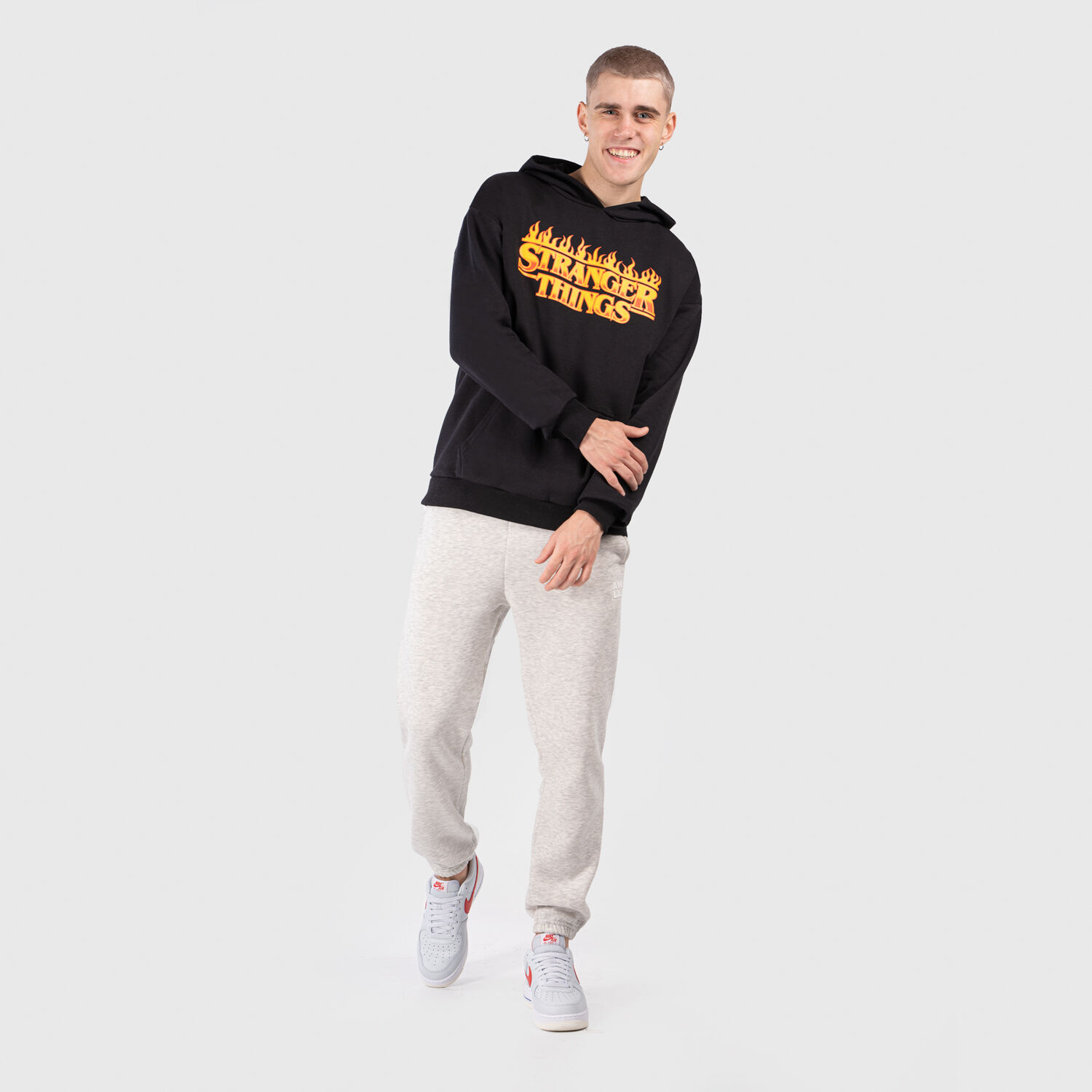 Stranger things store hoodie and sweatpants