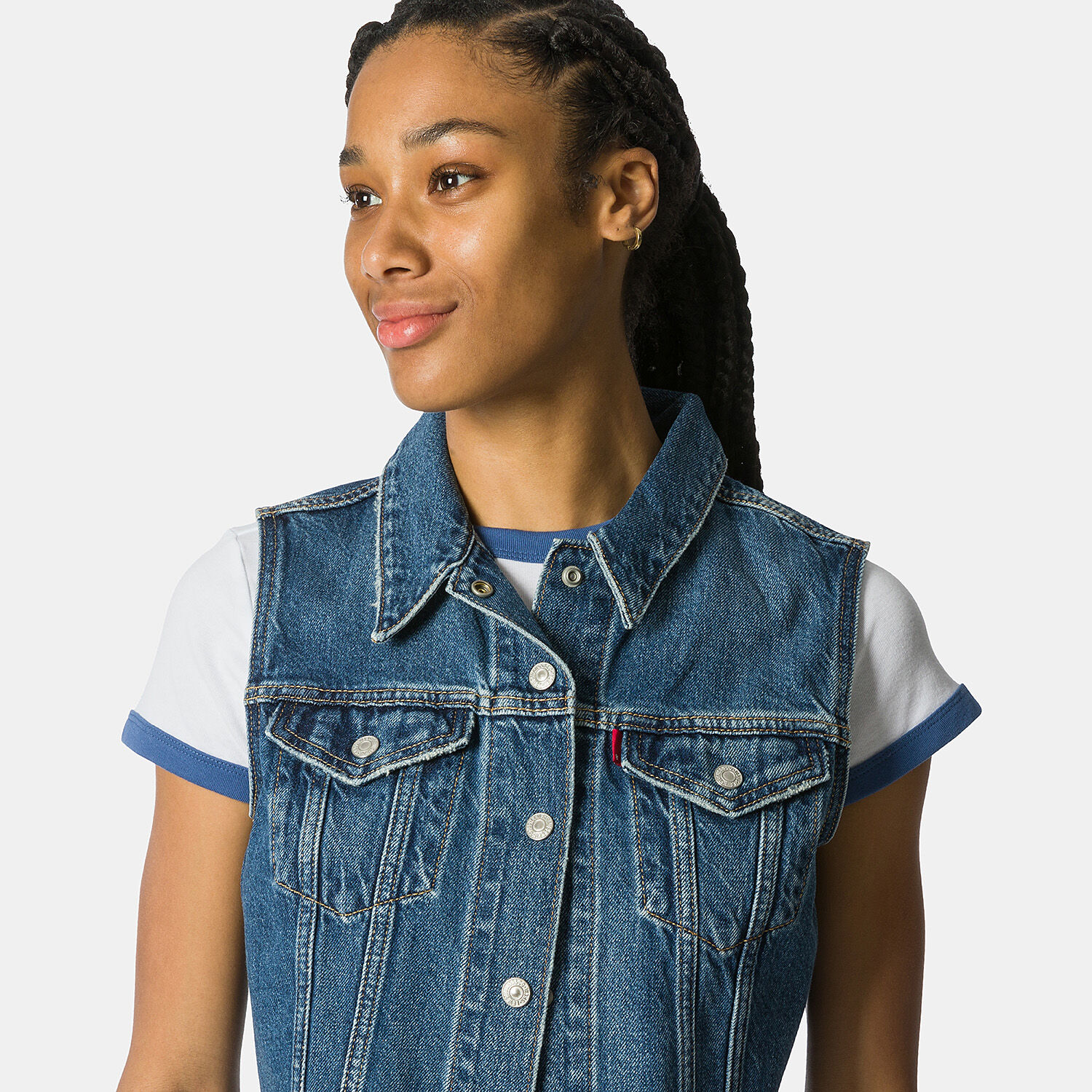 Vest en jeans hotsell levis