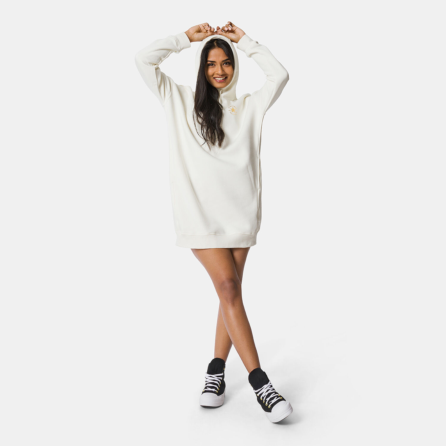 Converse hoodie cheap dress
