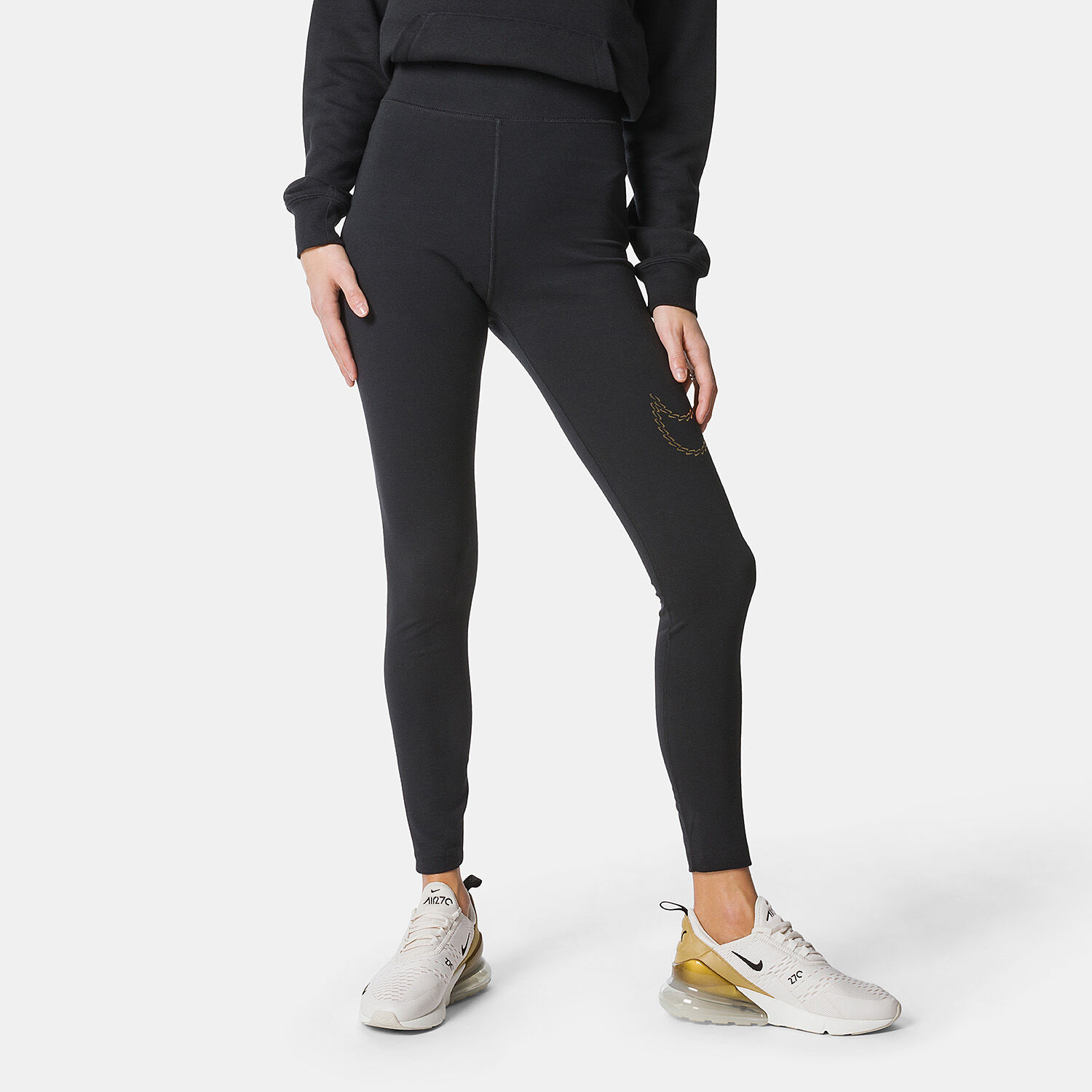 Nike high shine sales leggings
