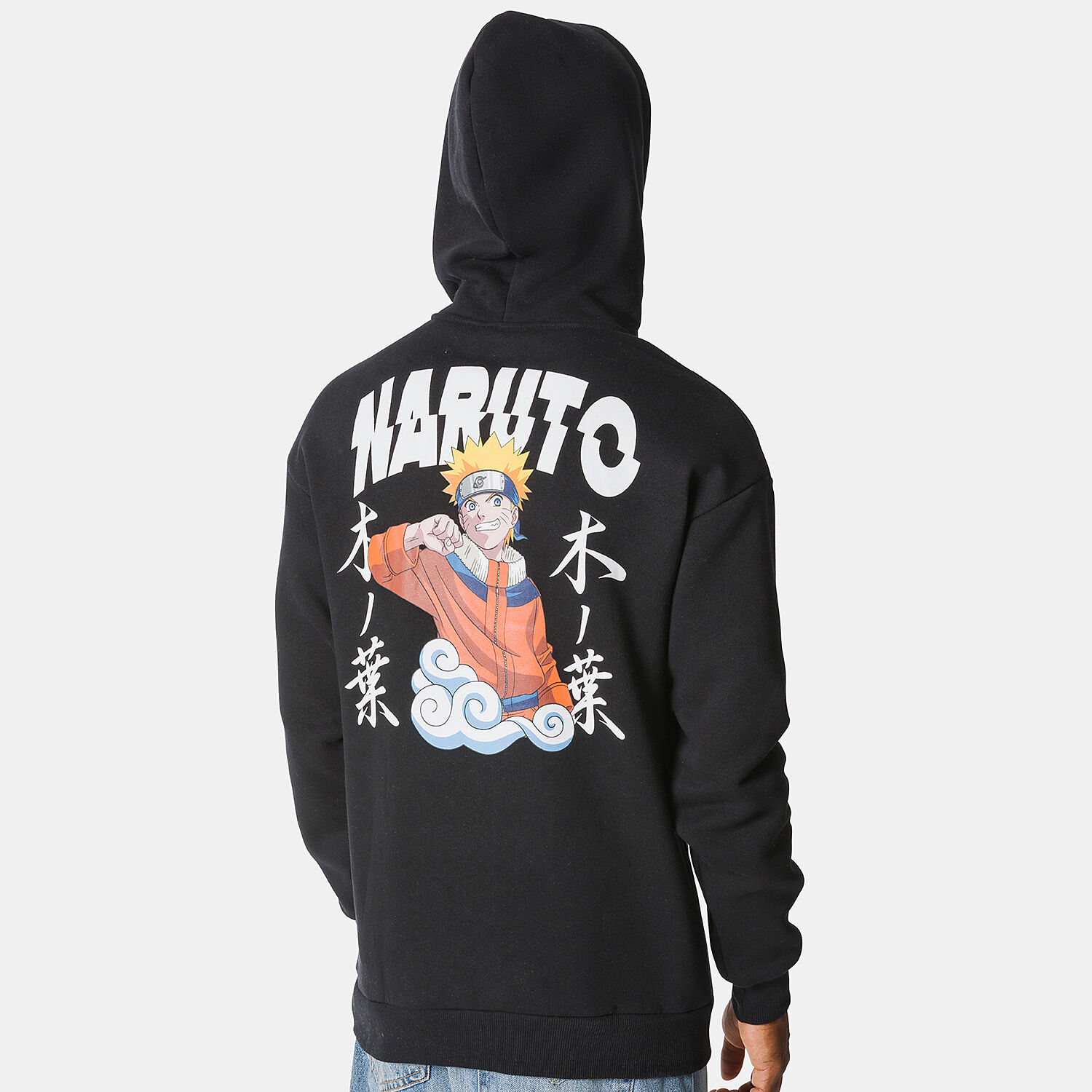 Naruto hoodie black and multicolor AW LAB