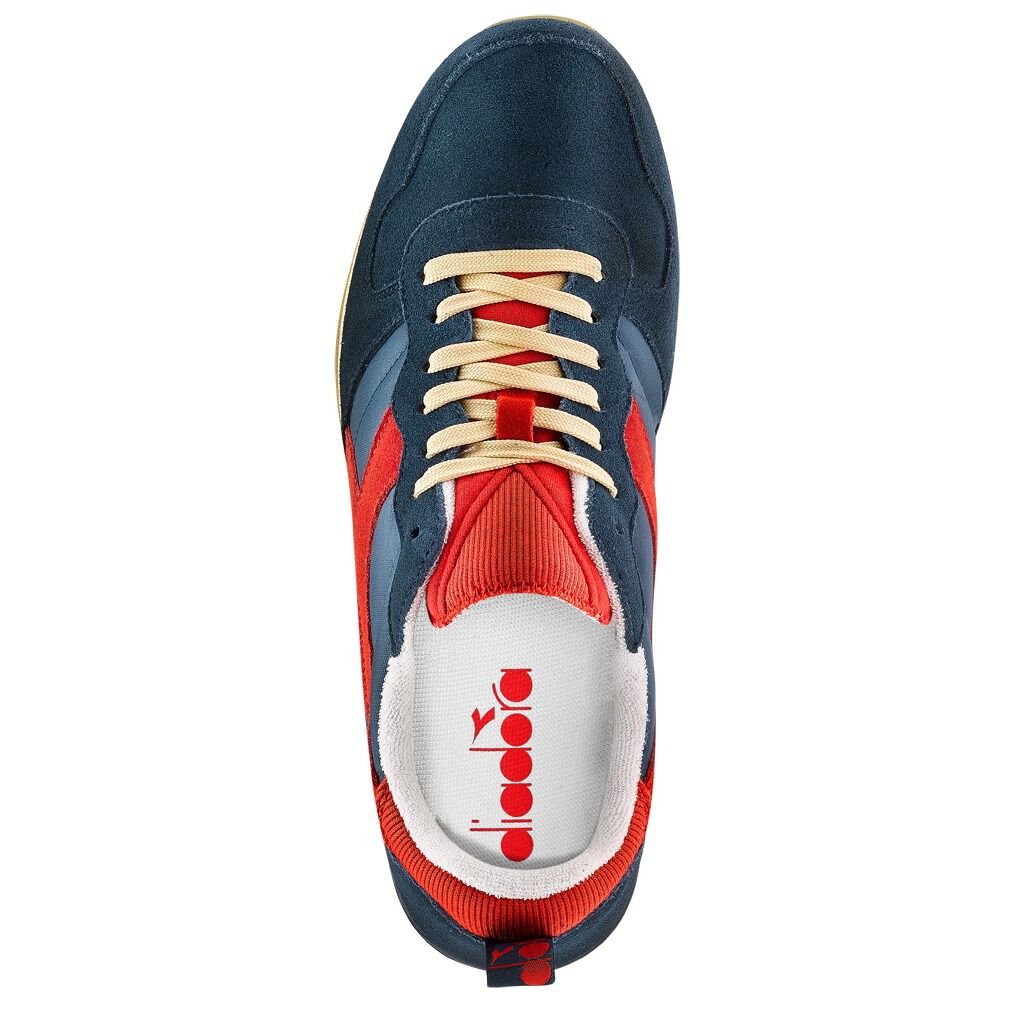 diadora Camaro Used blue and red shoes AW LAB