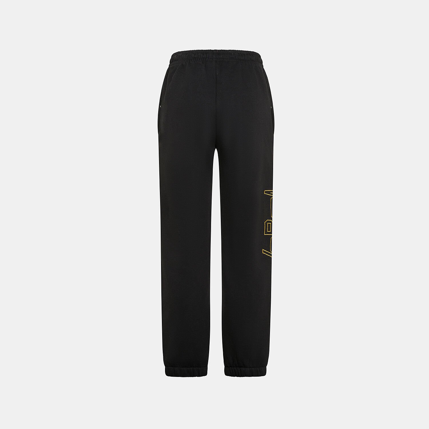 Jordan Pants Take Flight for boys black and gold AW LAB
