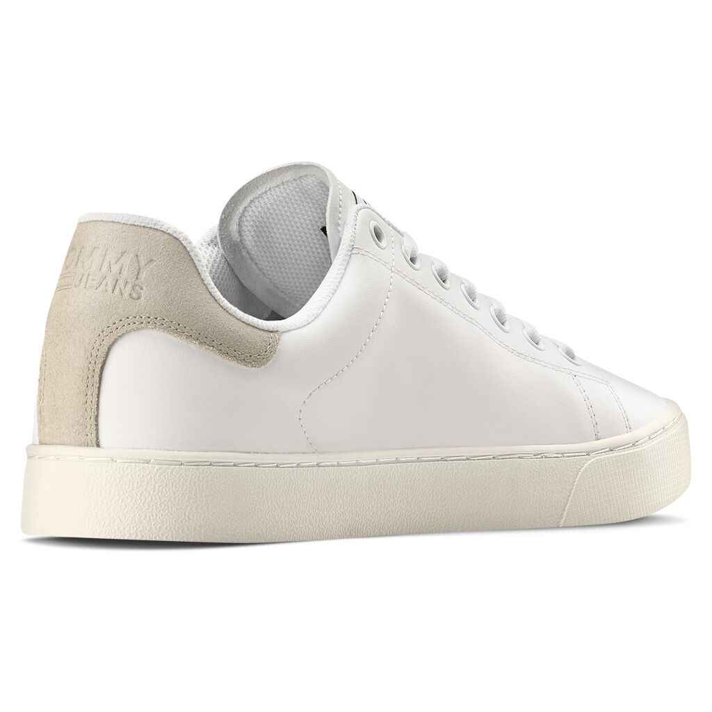Sneakers uomo bianche new arrivals tommy hilfiger