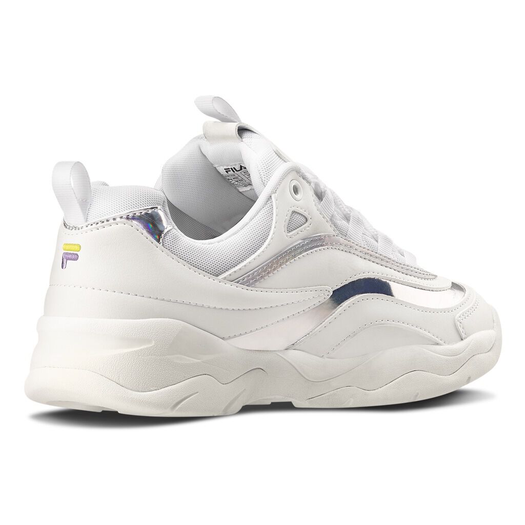 Fila Ray white and silver shoes AW LAB