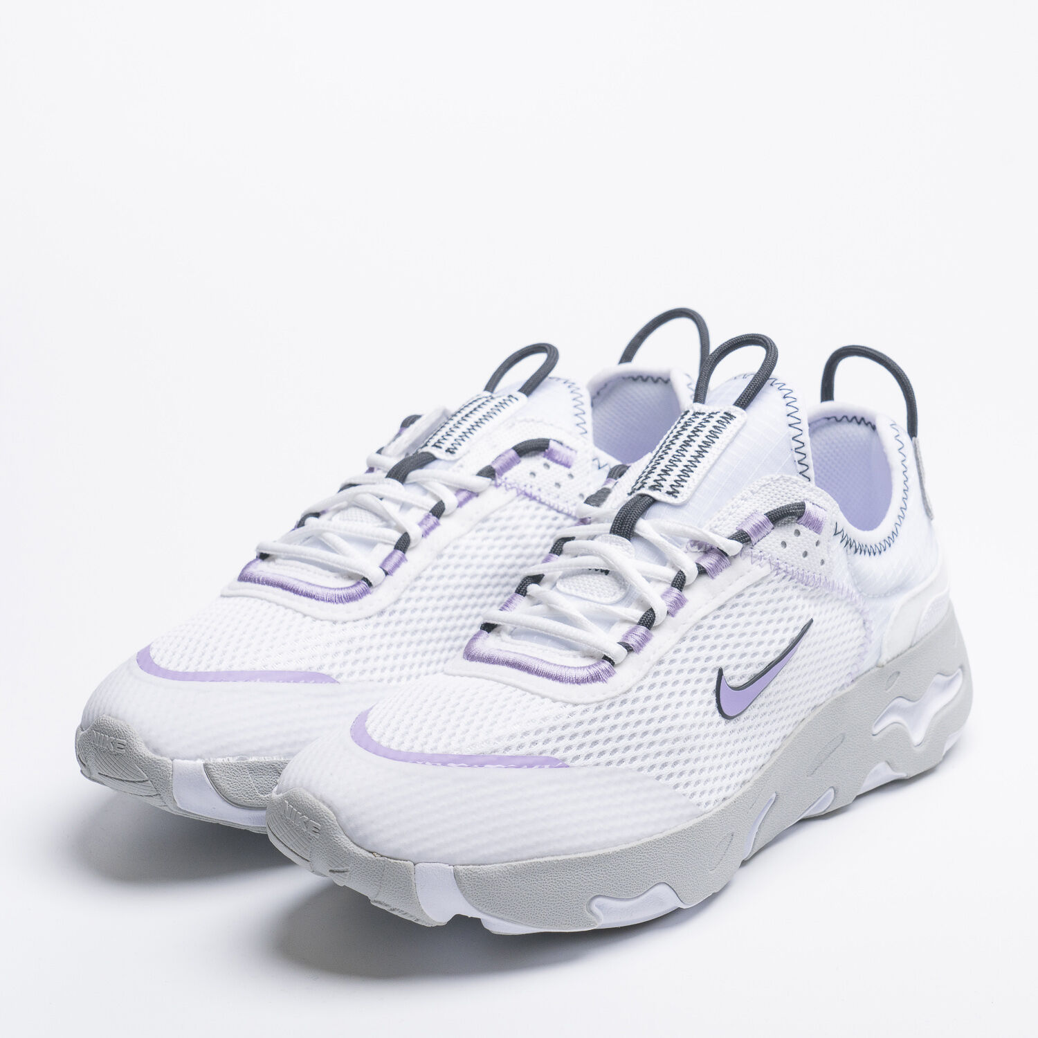 Nike React Live black white and purple AW LAB