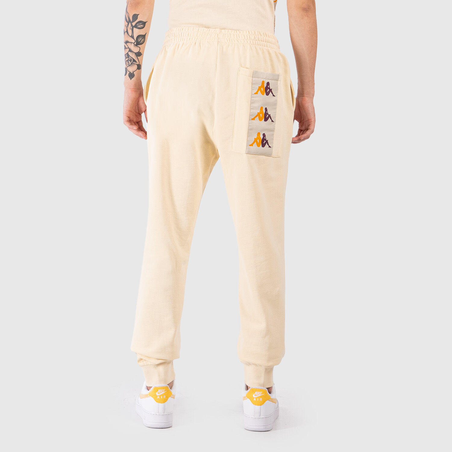 Beige discount kappa pants