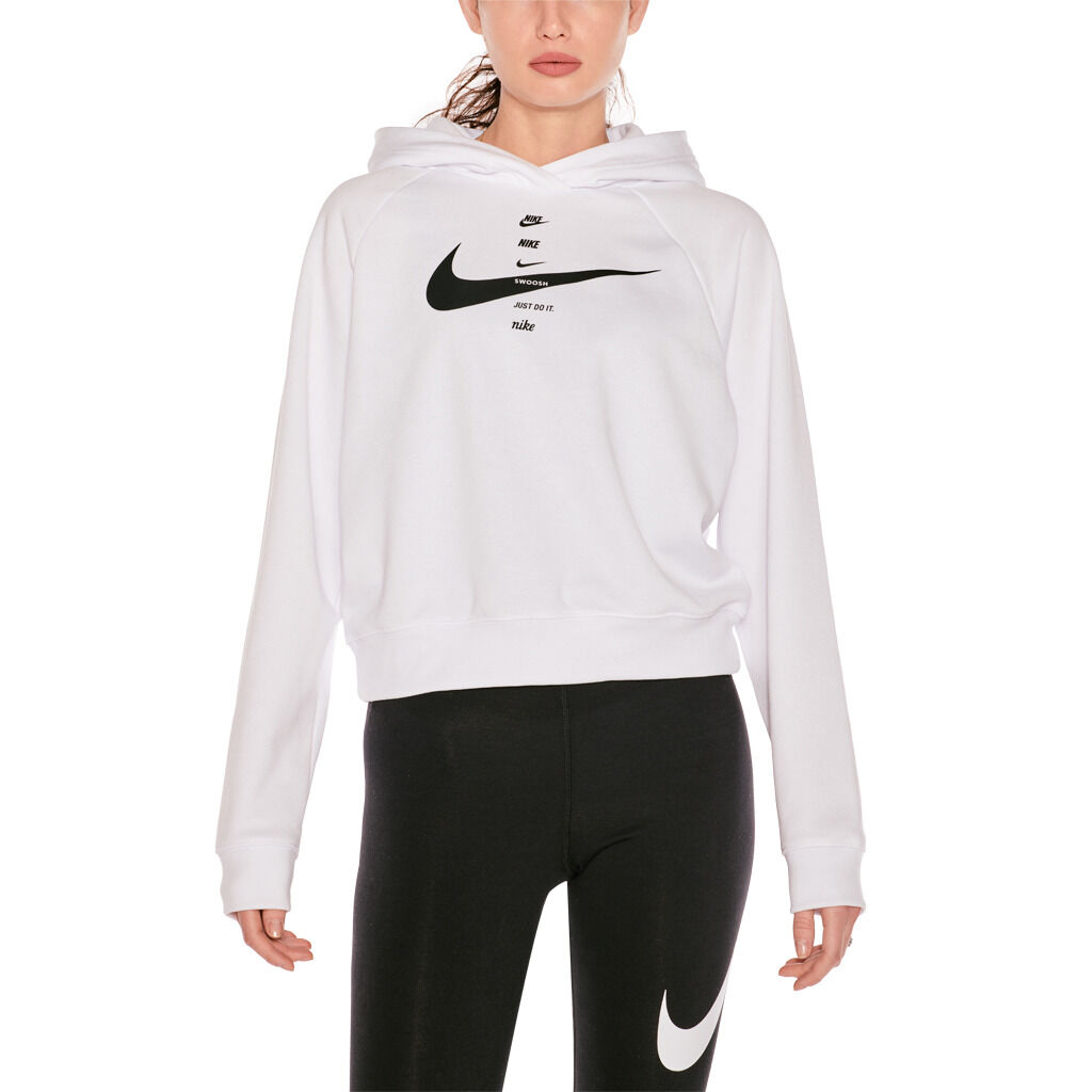 Felpa bianca sale nike donna